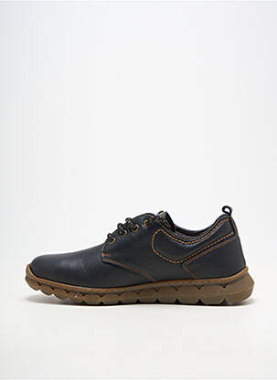 Adidași material neted vârf rotund negru ON FOOT bărbat
