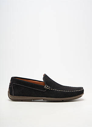 Mocasini vârf rotund vârf rotund negru ORLAND bărbat