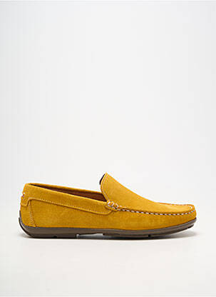 Mocasini vârf rotund vârf rotund galben ORLAND bărbat