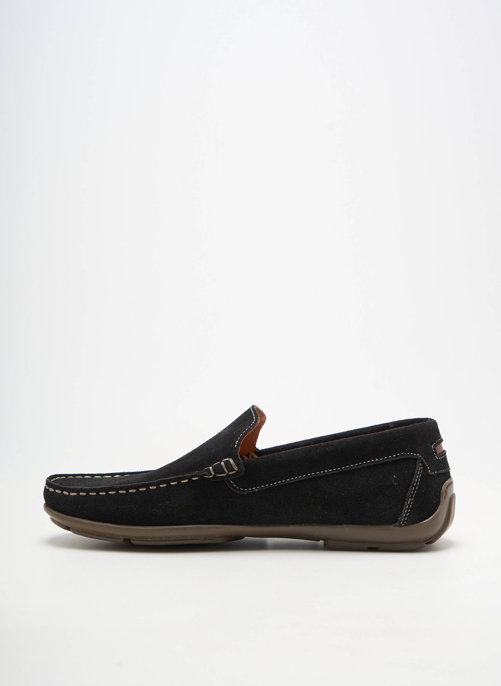 Mocasini vârf rotund vârf rotund negru ORLAND bărbat
