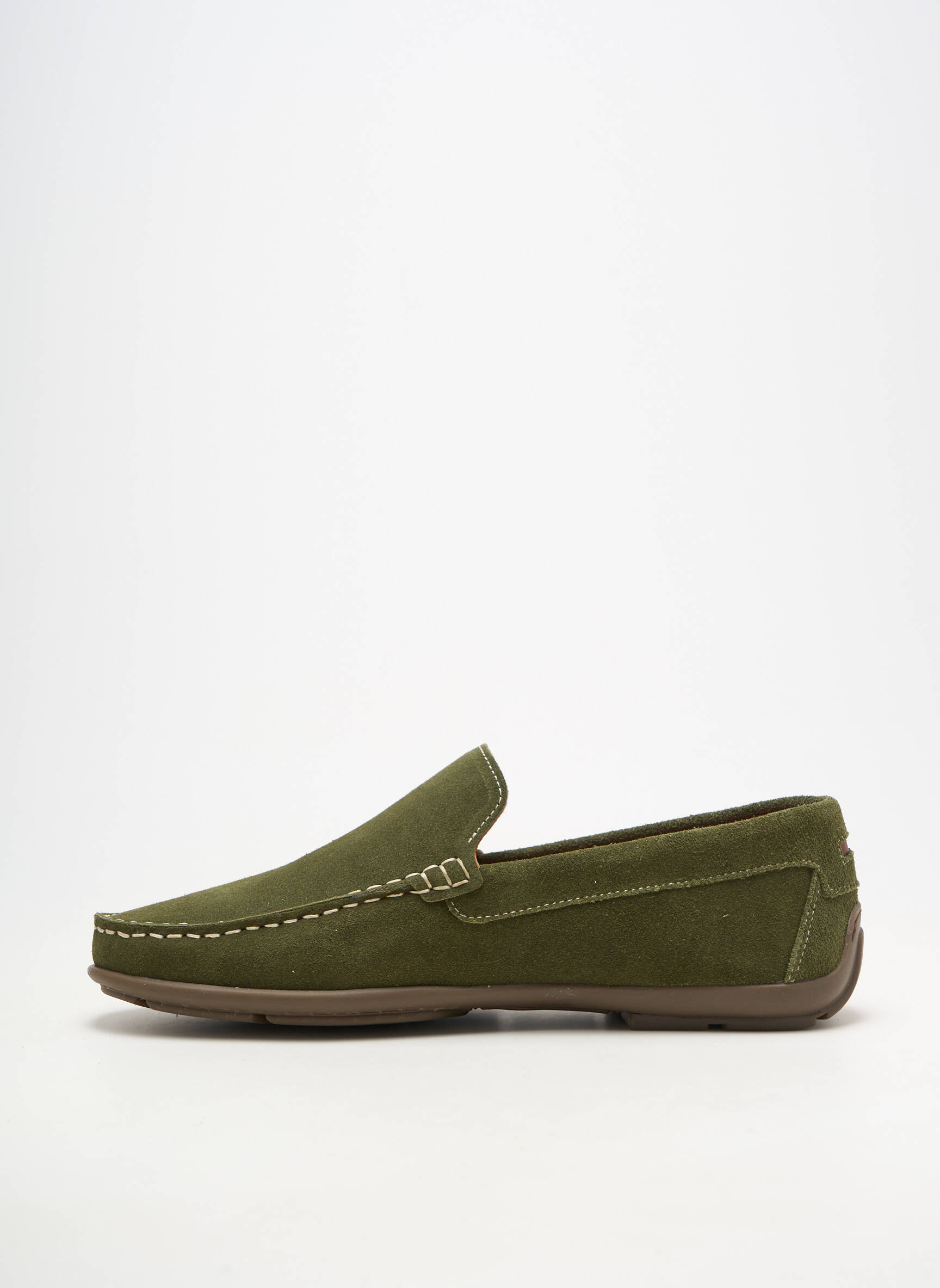 Mocasini vârf rotund vârf rotund verde ORLAND bărbat