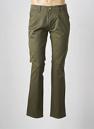 Pantalon chino elasticitate mărime normală verde PIONEER bărbat
