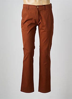 Pantalon chino elasticitate mărime normală maro PIONEER bărbat