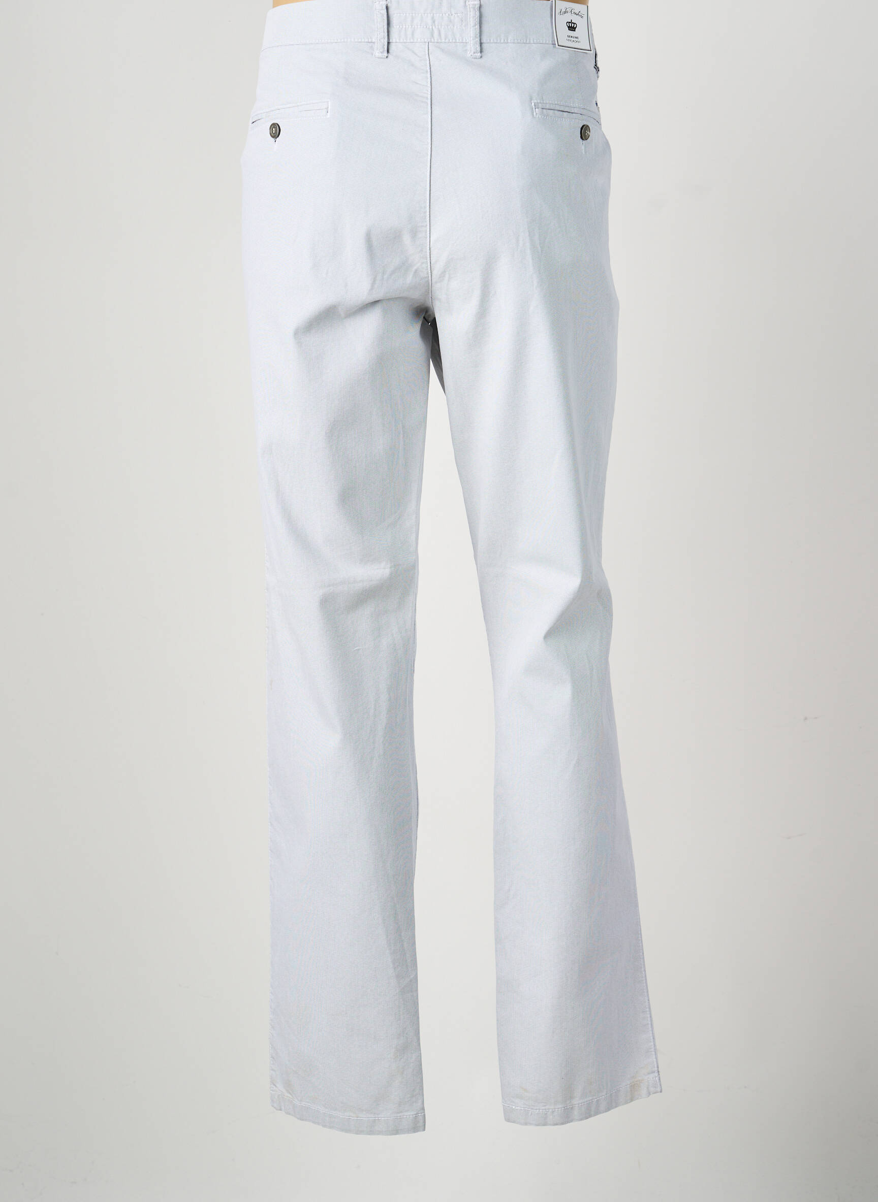 Pantalon chino elasticitate mărime normală gri LCDN bărbat