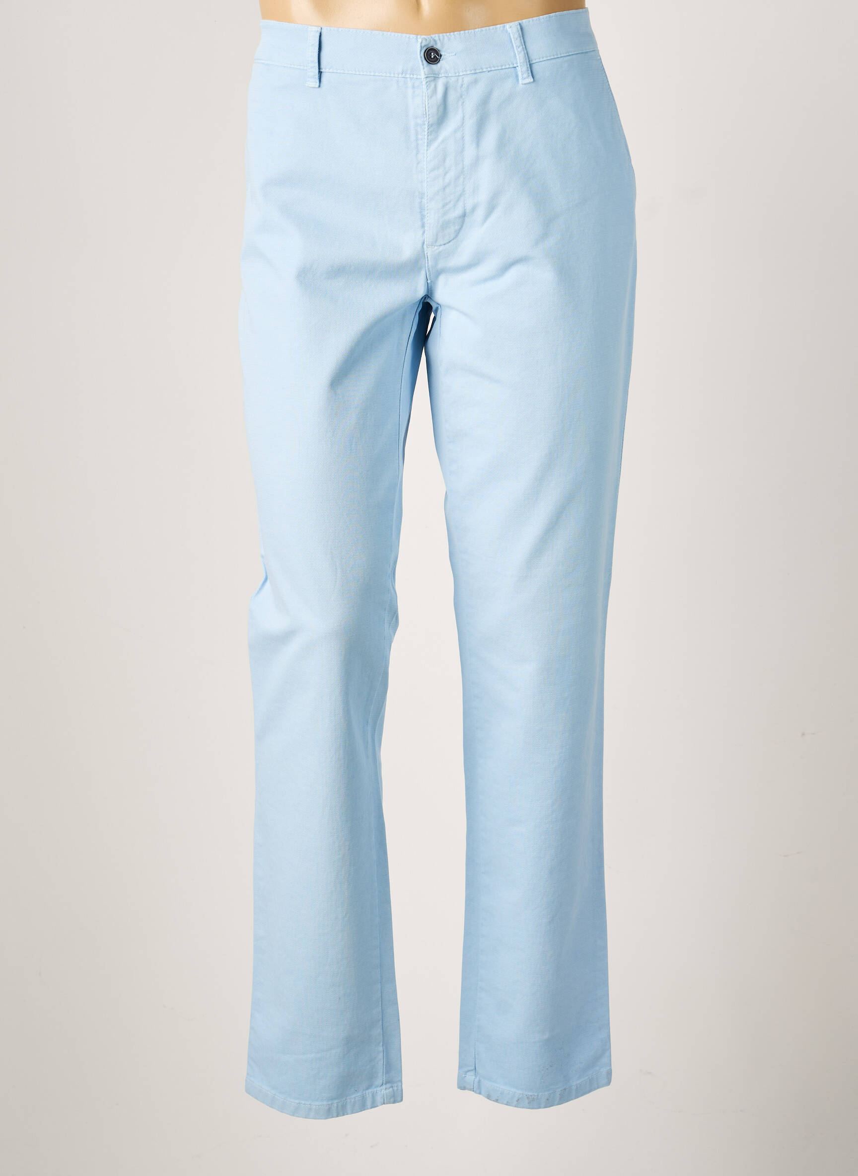 Pantalon chino elasticitate mărime normală albastru LCDN bărbat