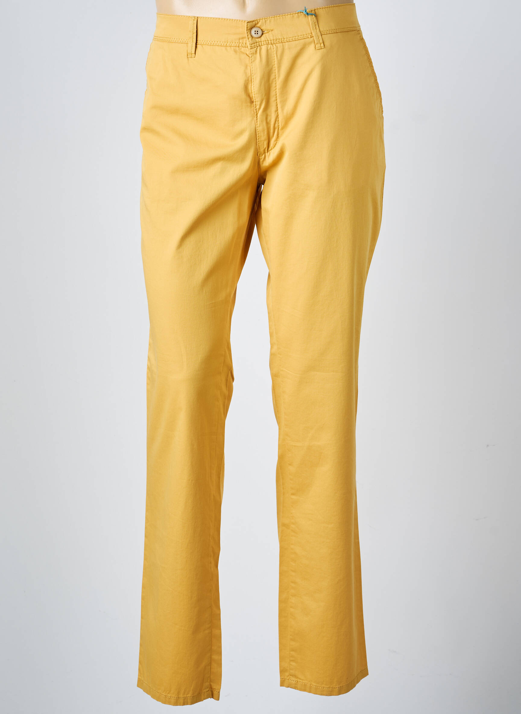 Pantalon chino elasticitate mărime normală galben PIONEER bărbat
