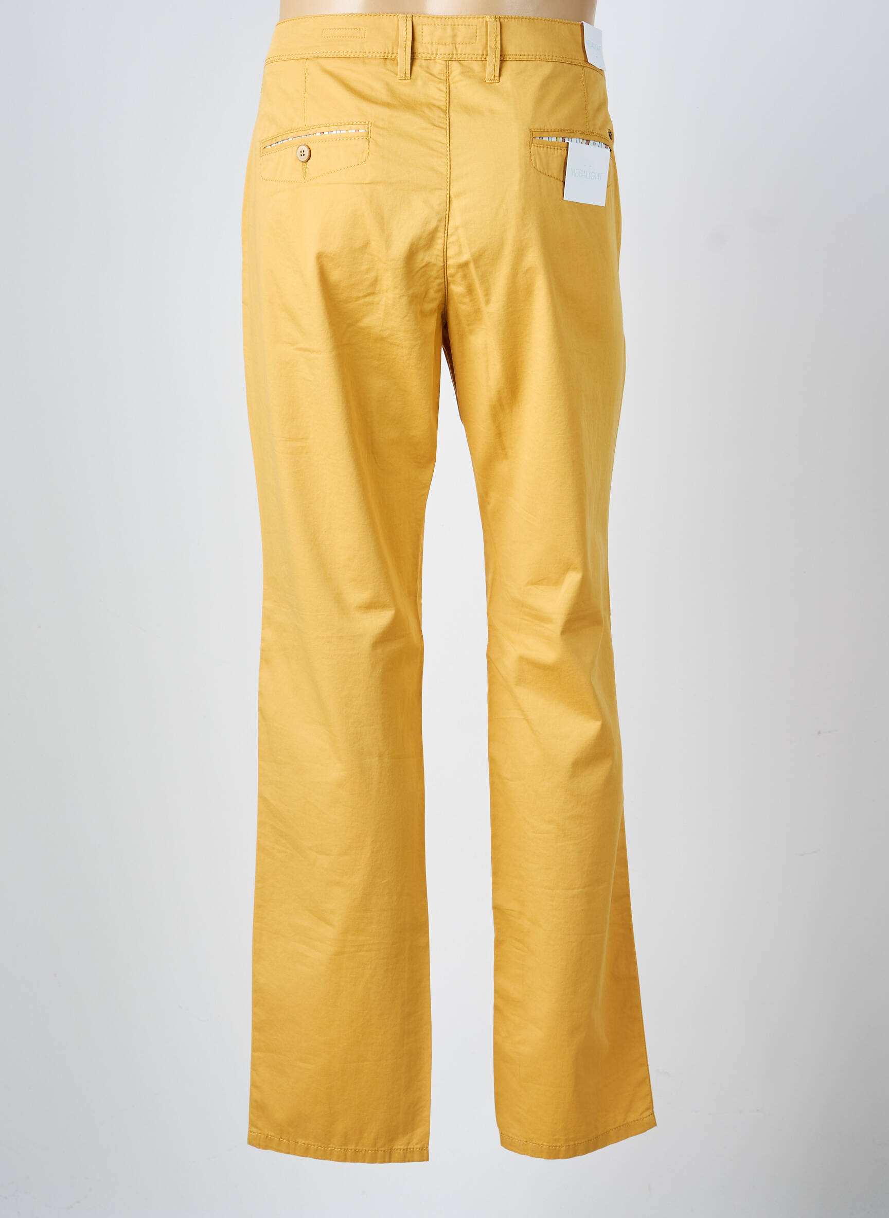 Pantalon chino elasticitate mărime normală galben PIONEER bărbat