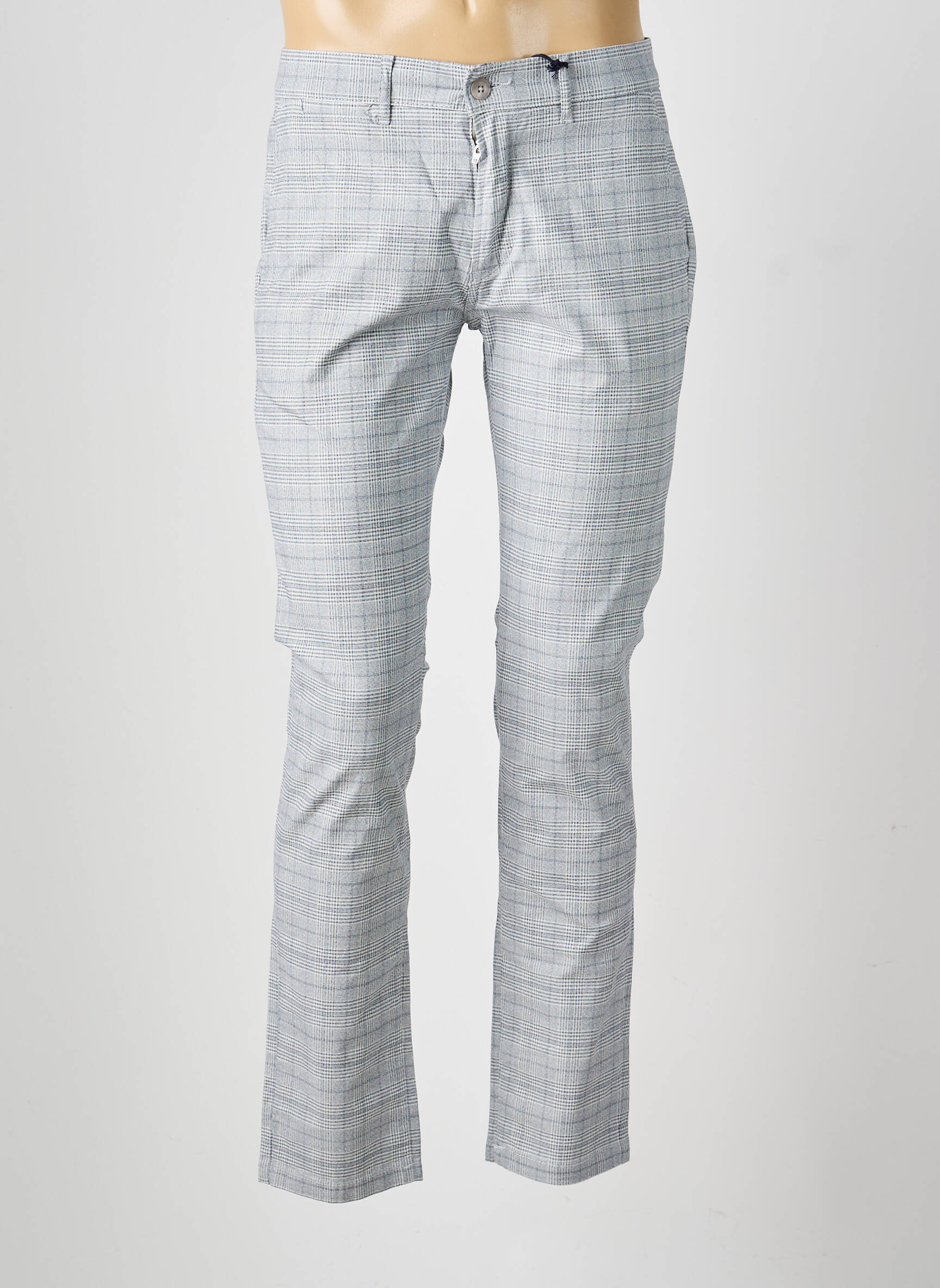 Pantalon chino elasticitate mărime normală gri IMPAQT bărbat