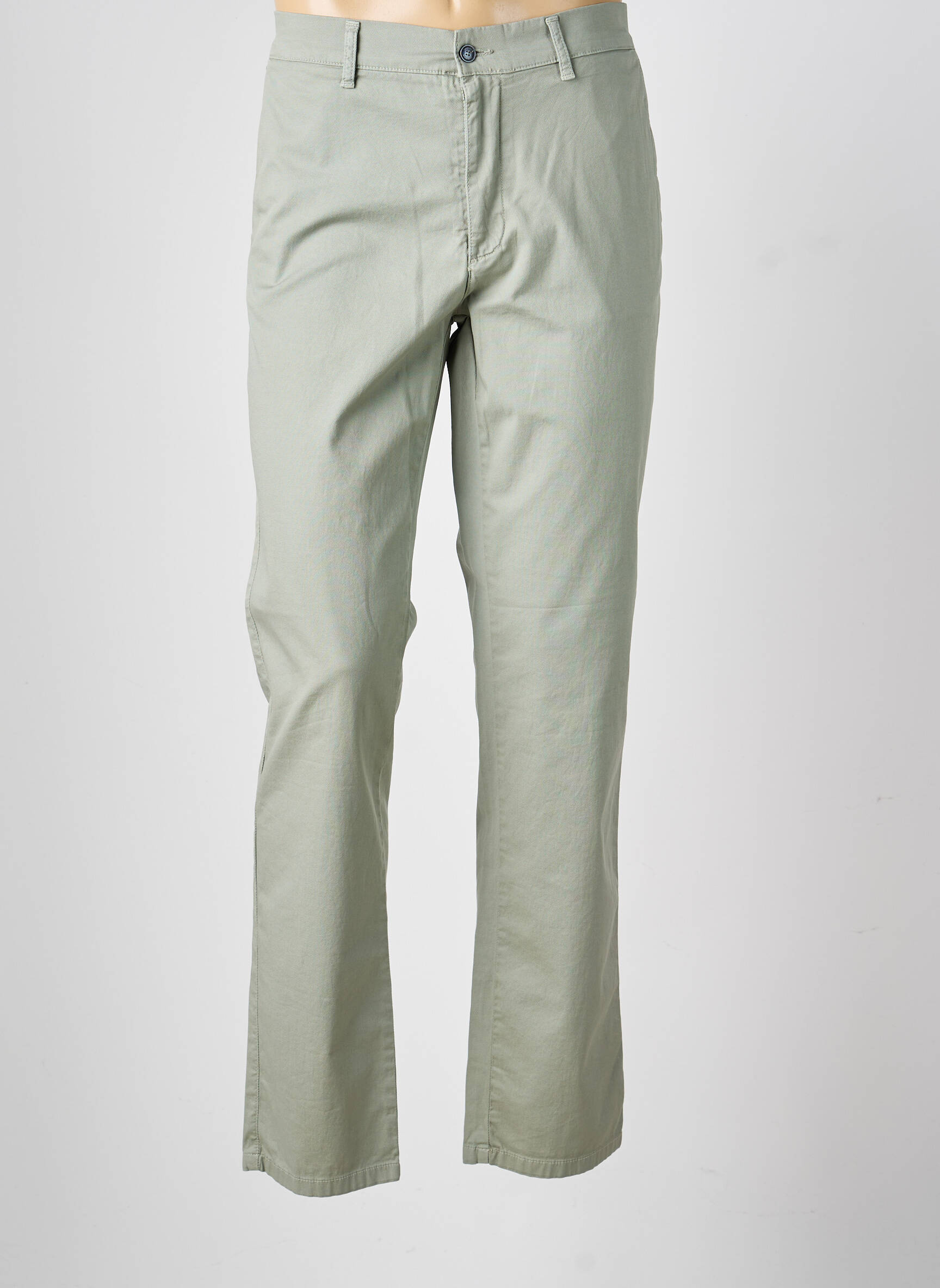 Pantalon chino elasticitate mărime normală verde LCDN bărbat