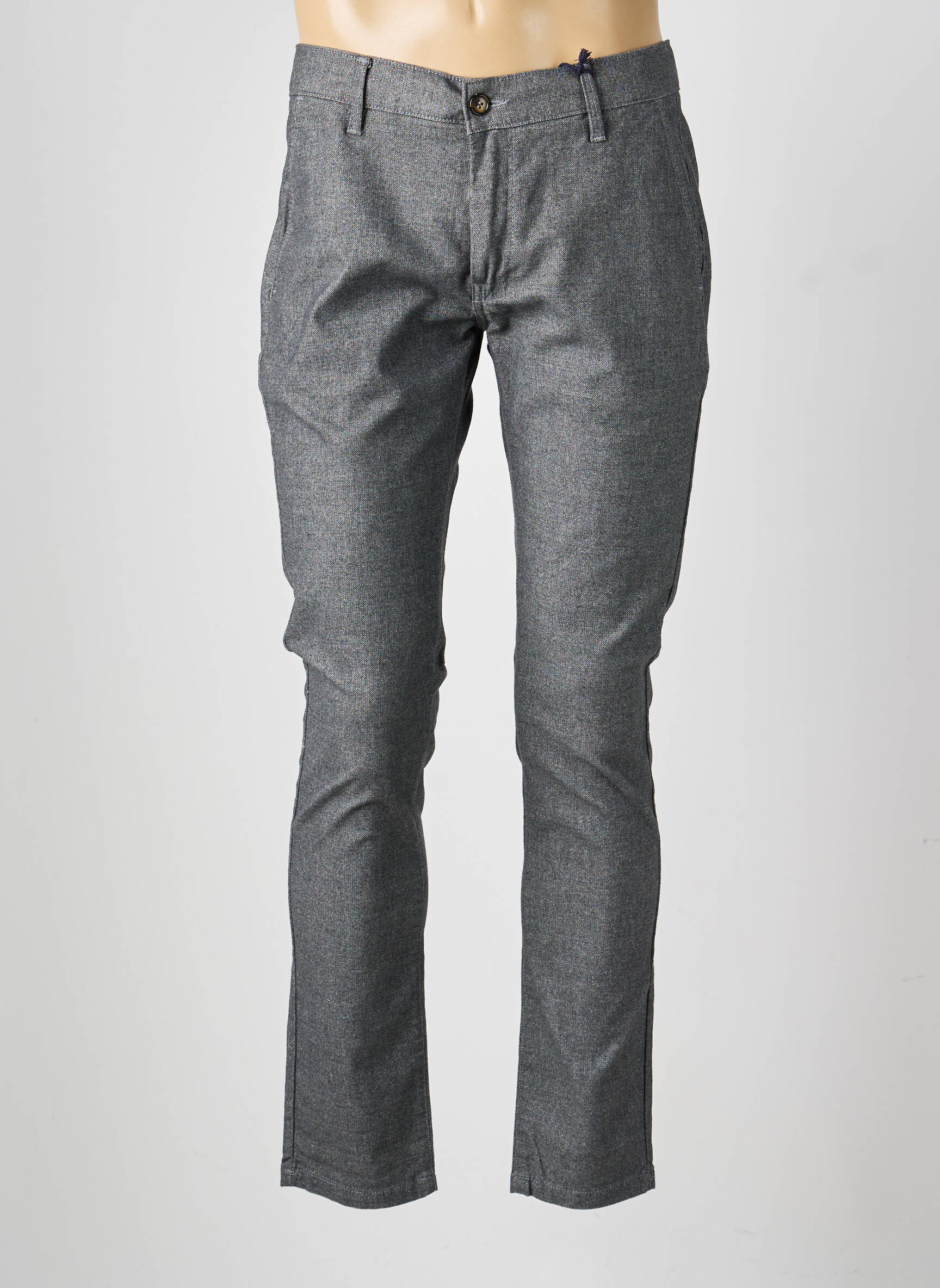 Pantalon chino elasticitate mărime normală gri IMPAQT bărbat
