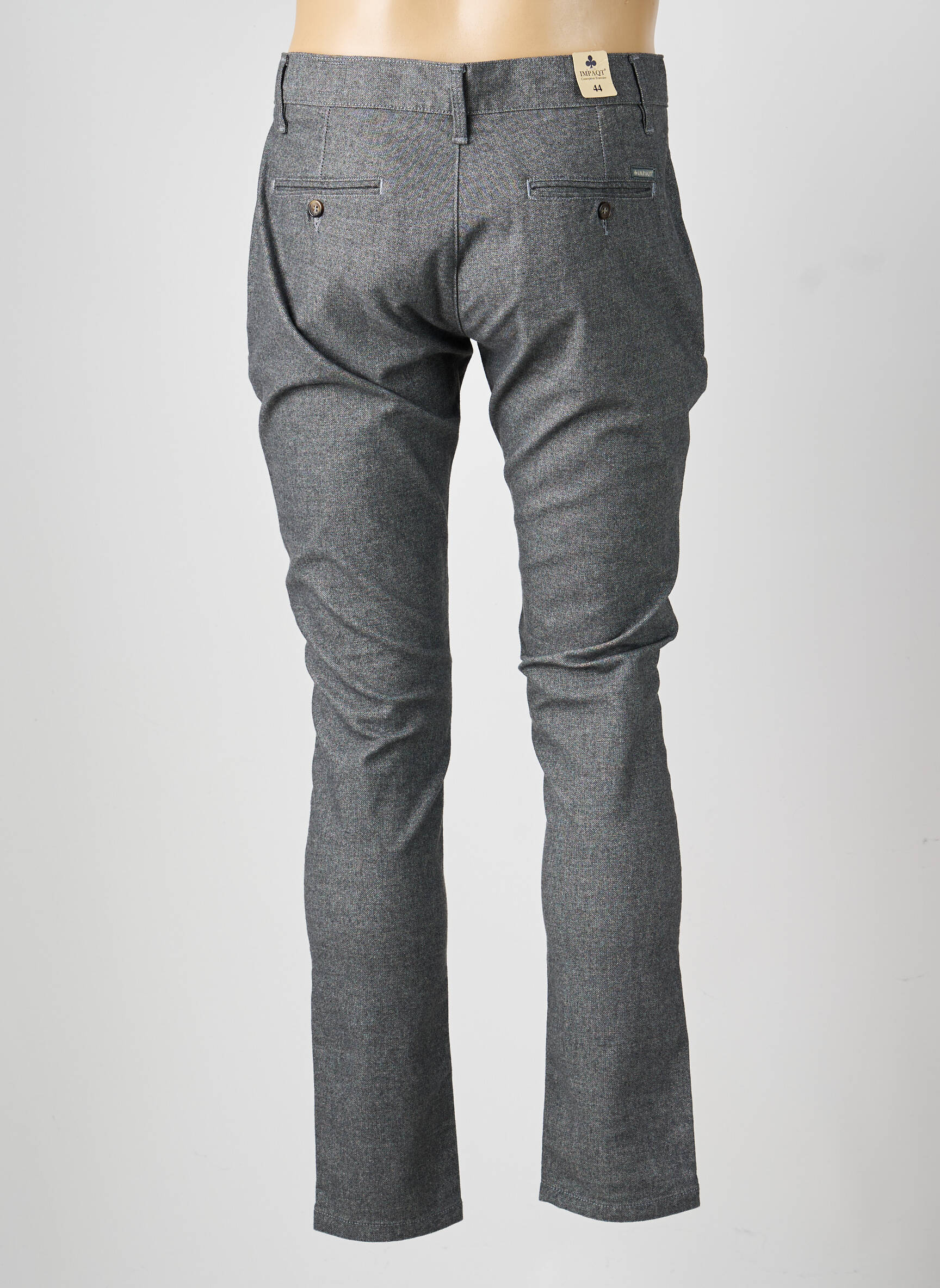 Pantalon chino elasticitate mărime normală gri IMPAQT bărbat