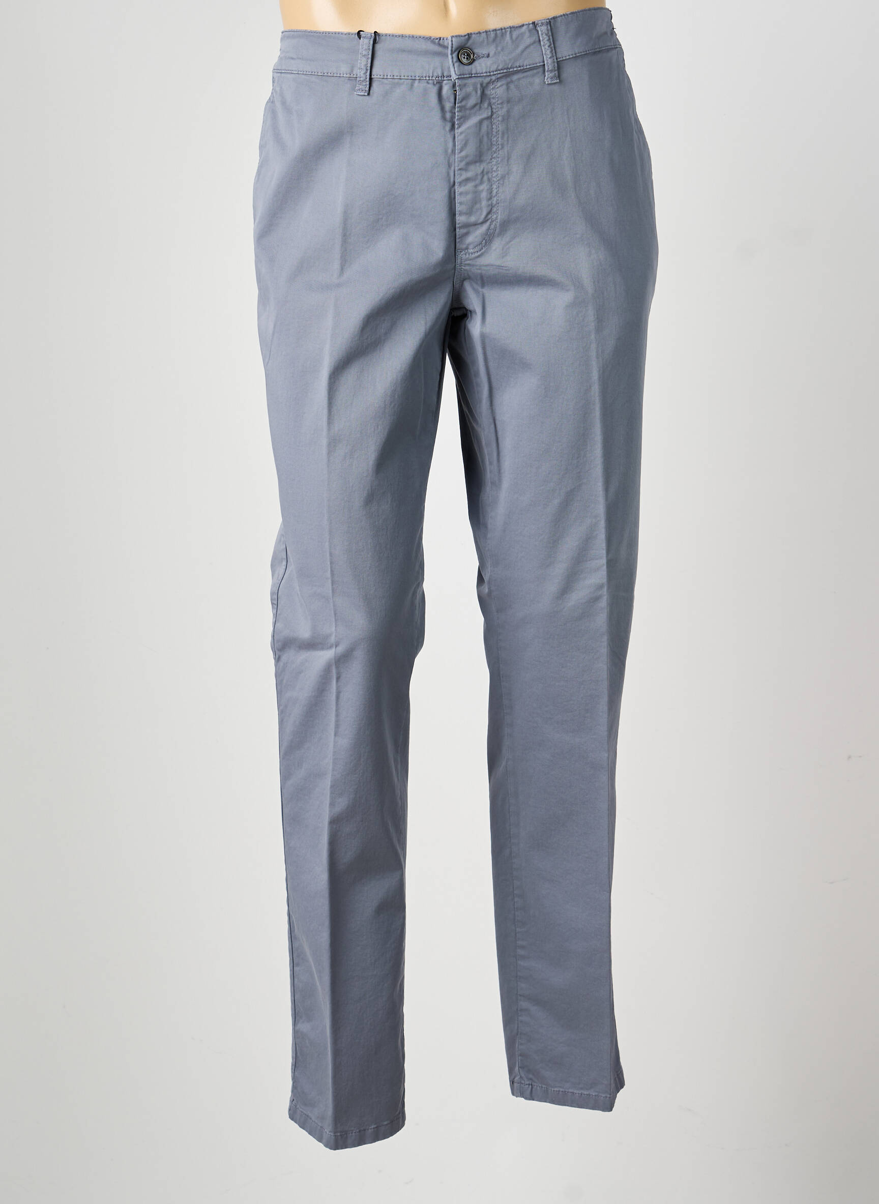 Pantalon chino elasticitate mărime normală gri închis LCDN bărbat