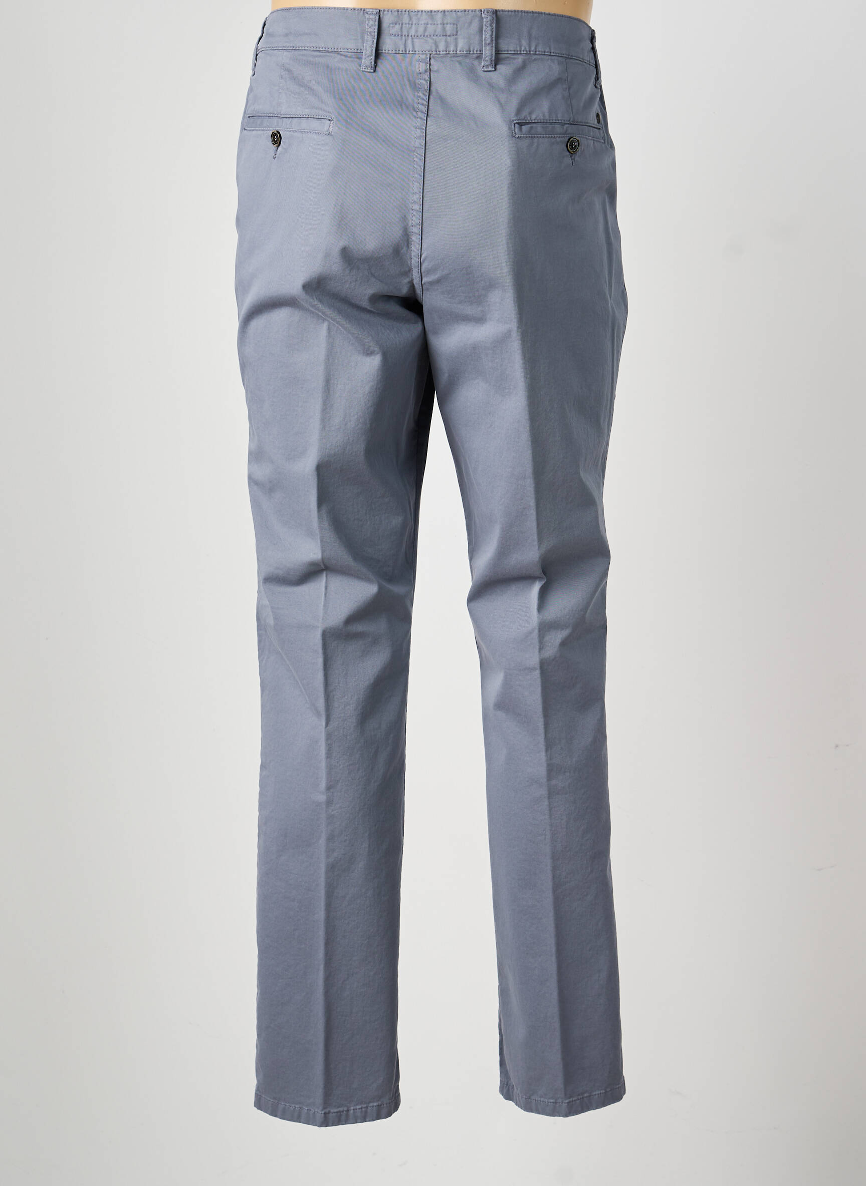 Pantalon chino elasticitate mărime normală gri închis LCDN bărbat