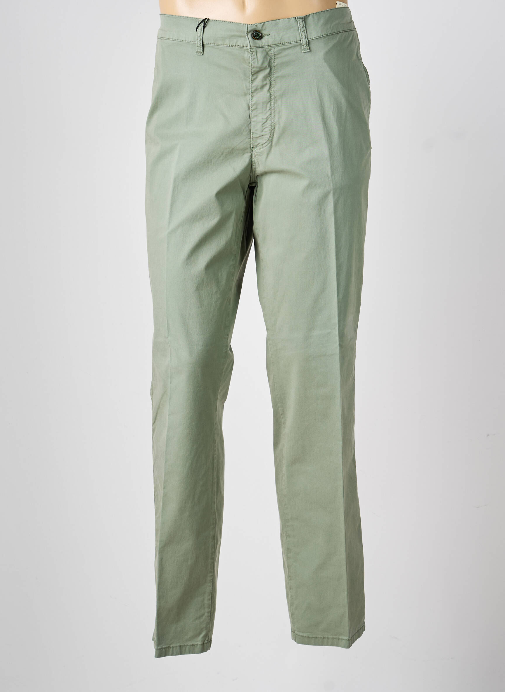 Pantalon chino elasticitate mărime normală verde LCDN bărbat