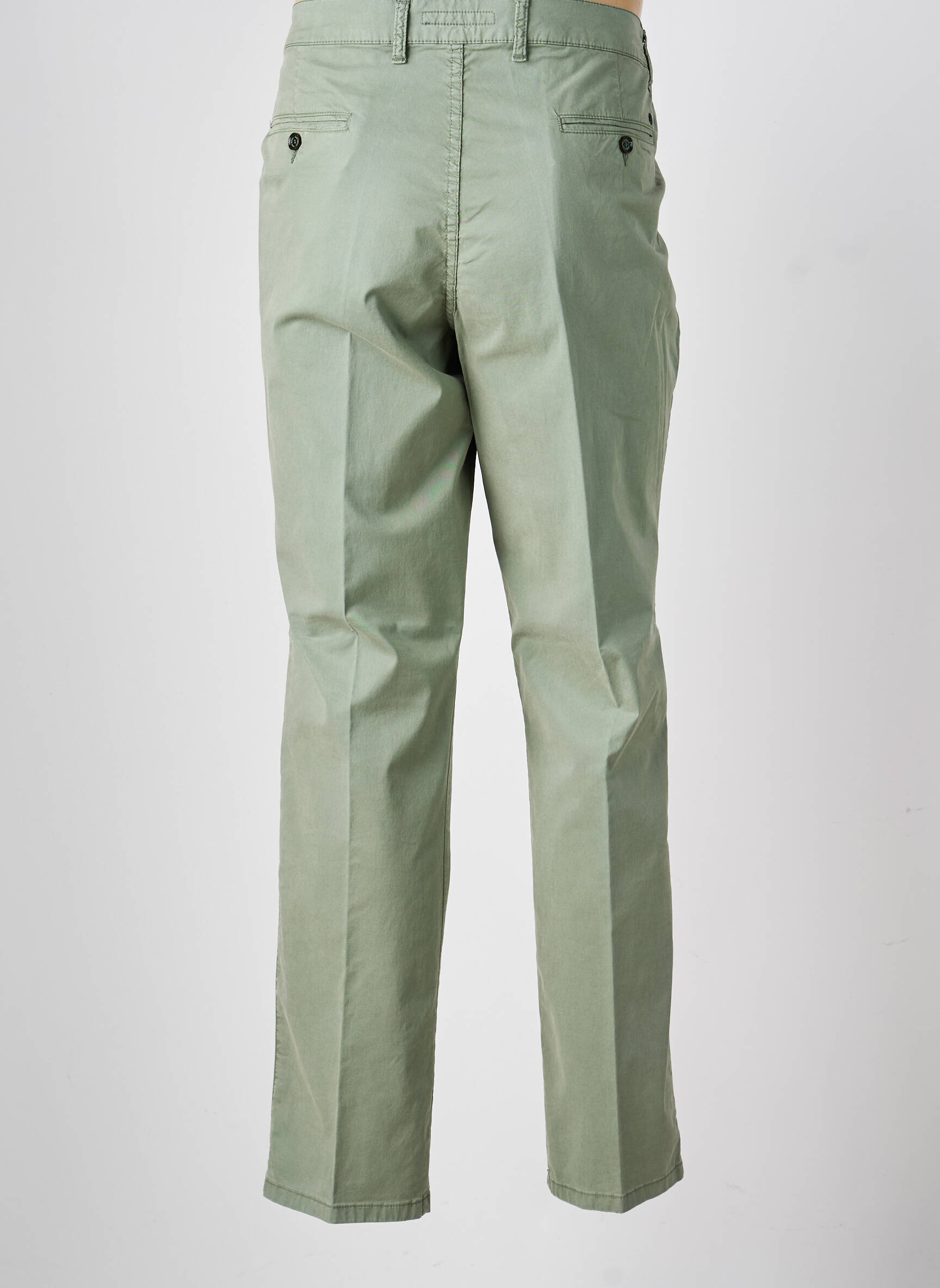 Pantalon chino elasticitate mărime normală verde LCDN bărbat