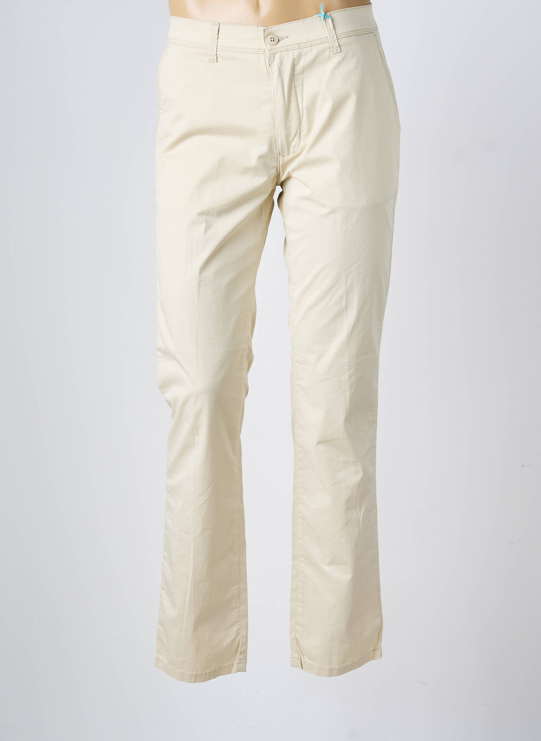 Pantalon chino elasticitate mărime normală bej PIONEER bărbat