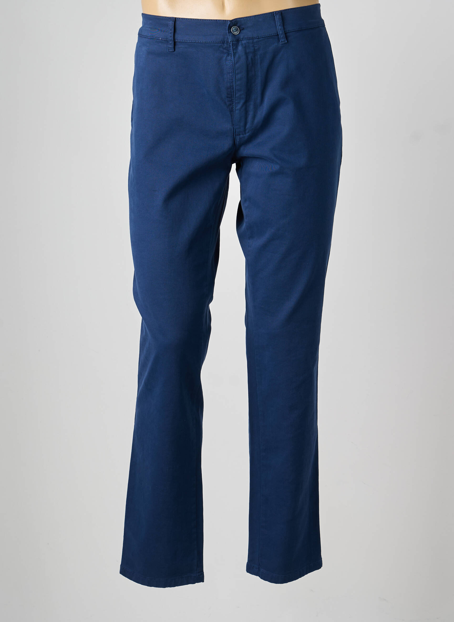 Pantalon chino elasticitate mărime normală albastru LCDN bărbat