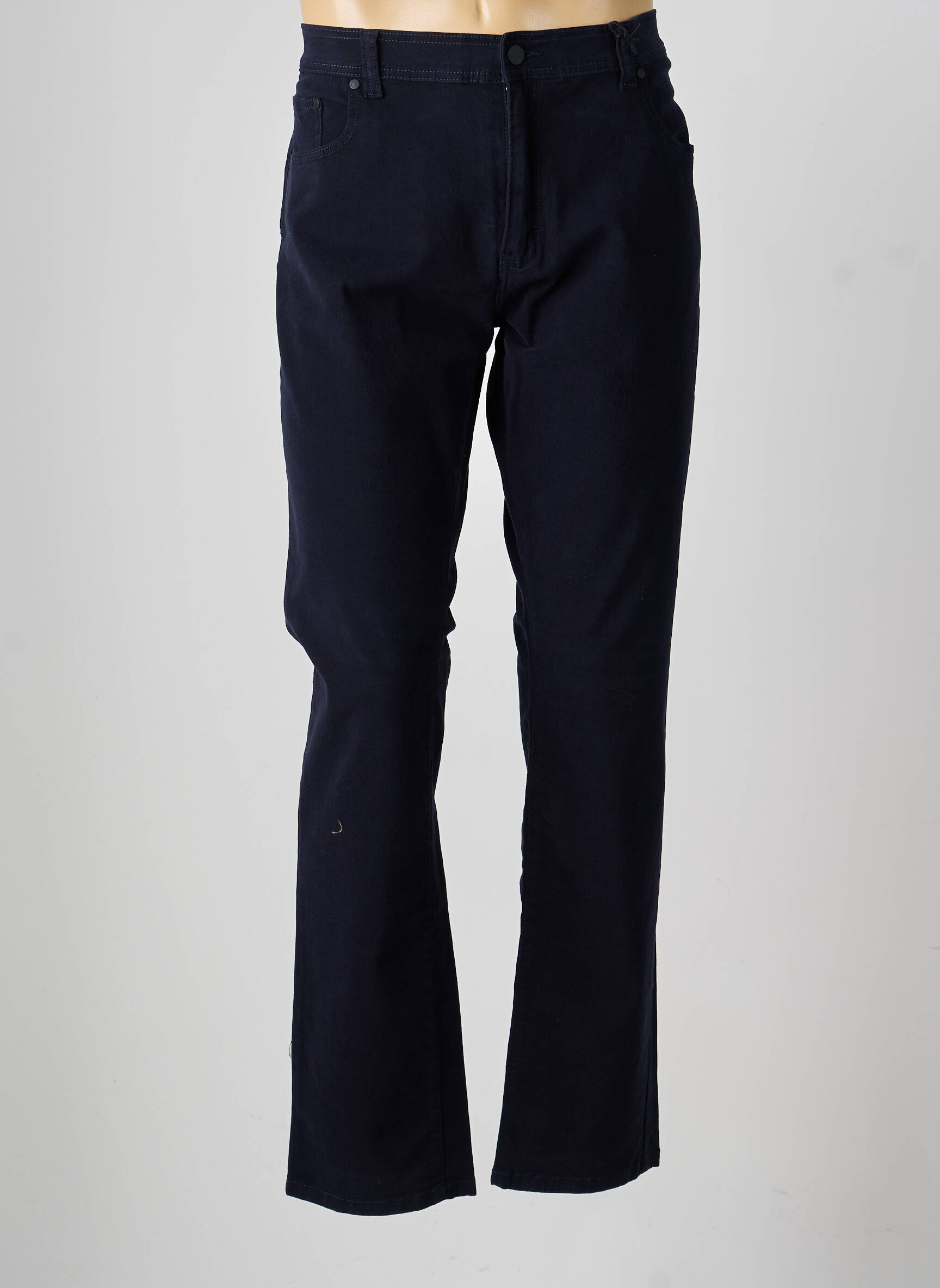 Pantalon drept elasticitate mărime normală albastru IMPAQT bărbat