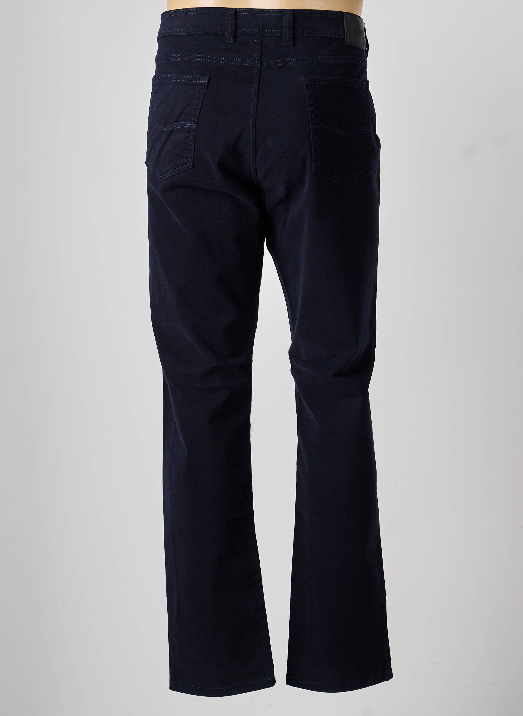 Pantalon drept elasticitate mărime normală albastru IMPAQT bărbat
