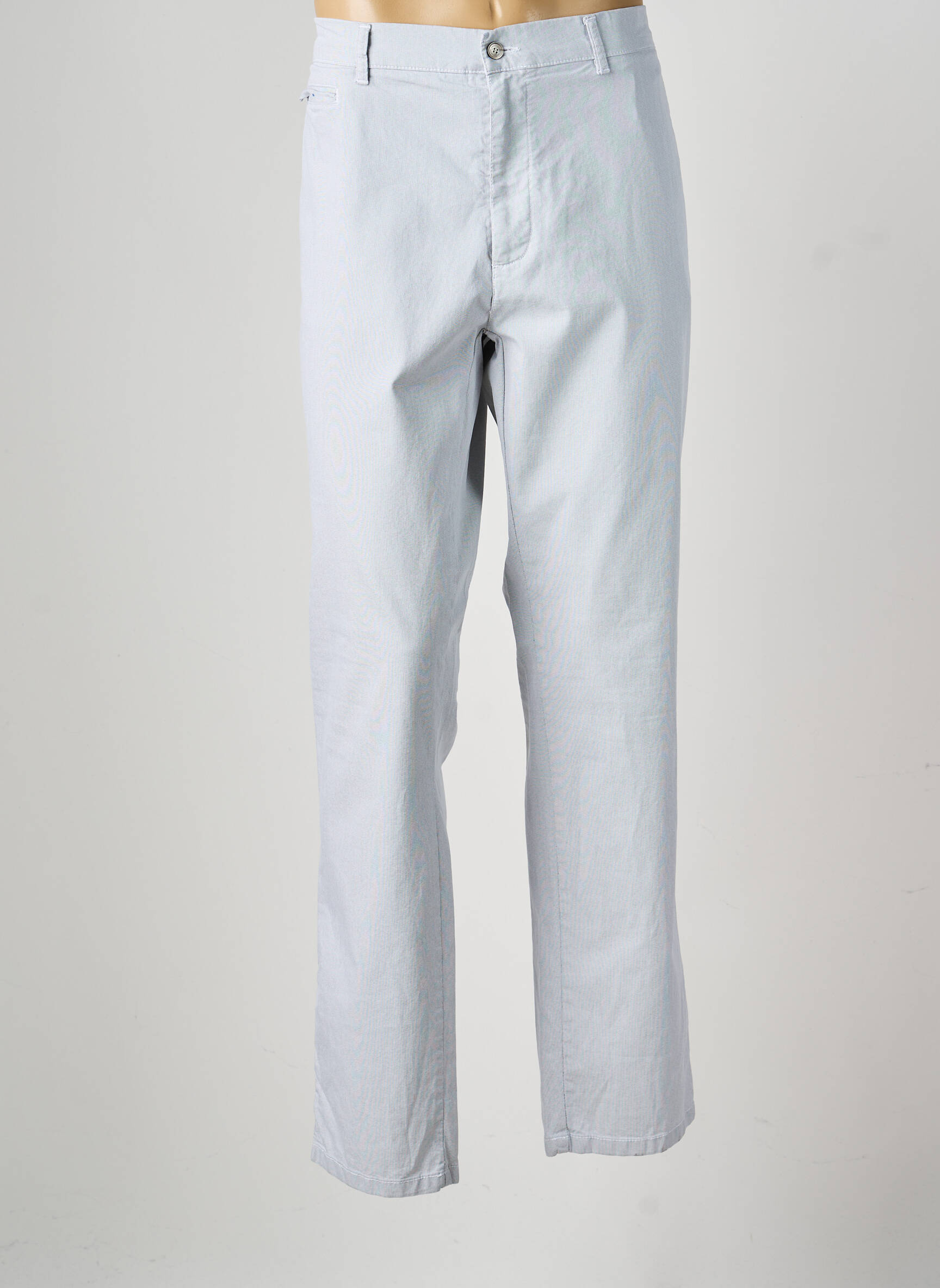Pantalon chino elasticitate mărime normală gri LCDN bărbat