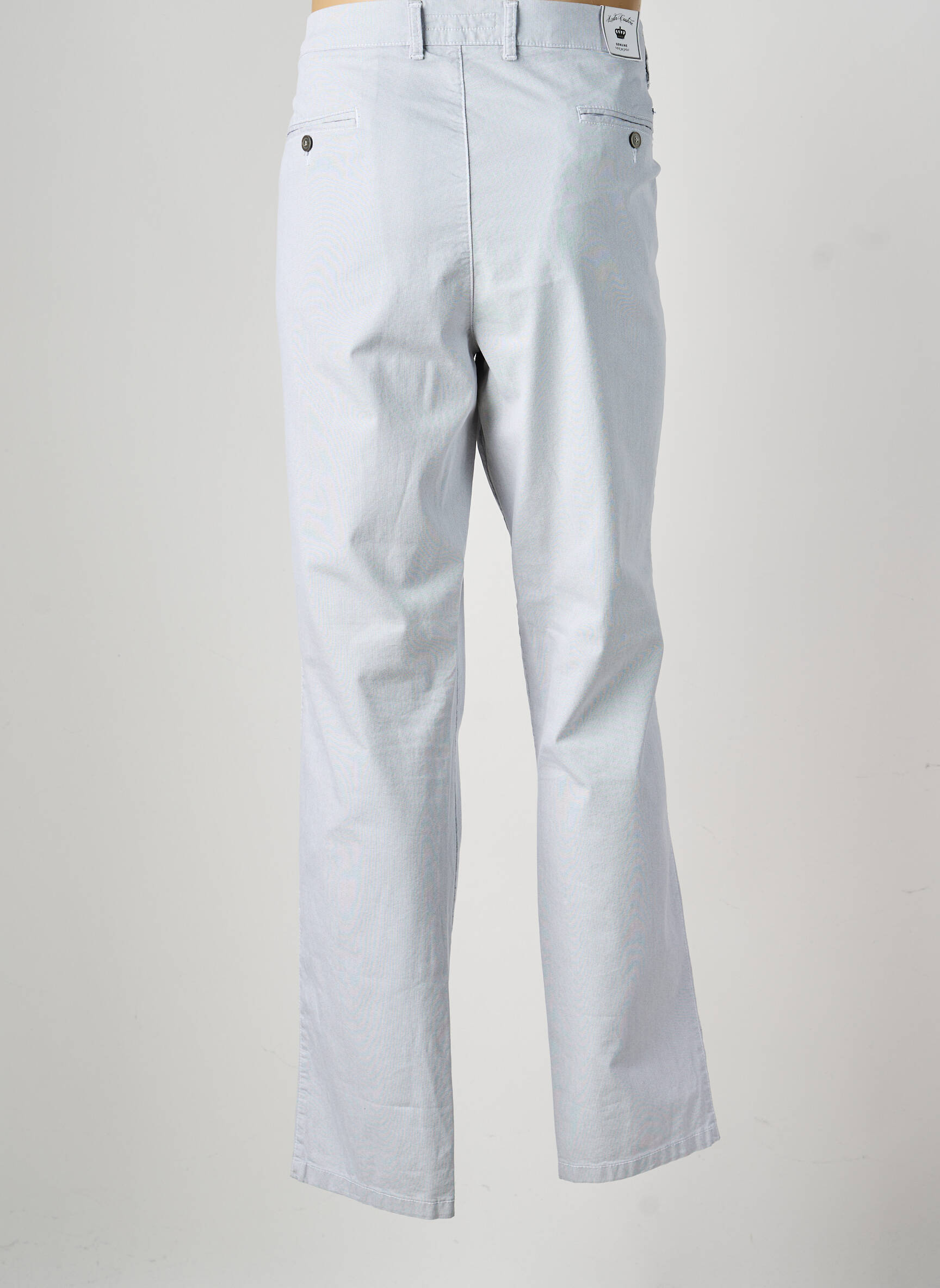 Pantalon chino elasticitate mărime normală gri LCDN bărbat