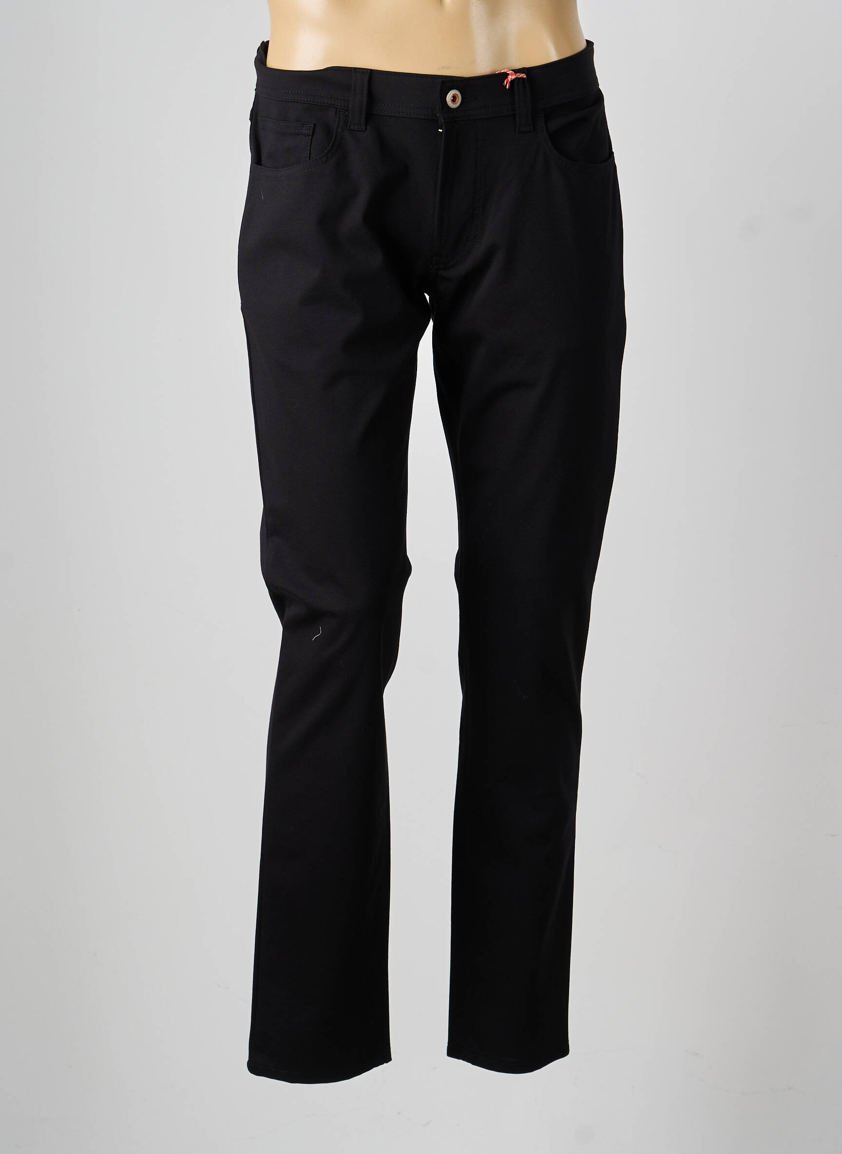 Pantalon slim elasticitate mărime normală negru HATTRIC bărbat