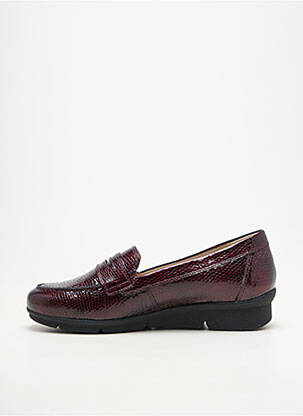 Derby-uri material neted toc plat până la 3 cm violet MEPHISTO femeie