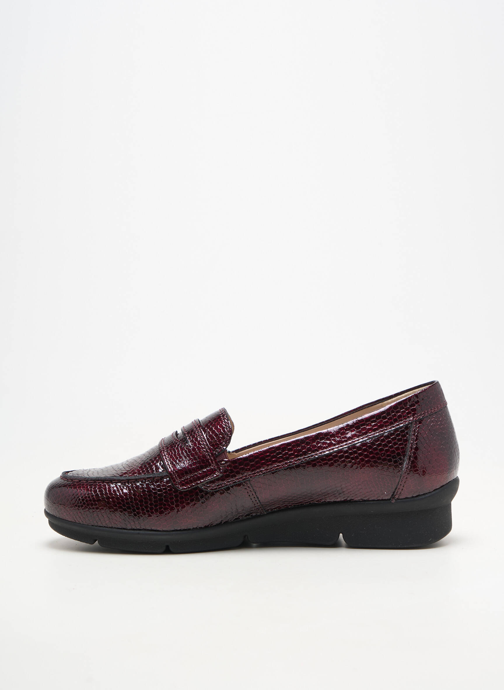 Derby-uri material neted toc plat până la 3 cm violet MEPHISTO femeie