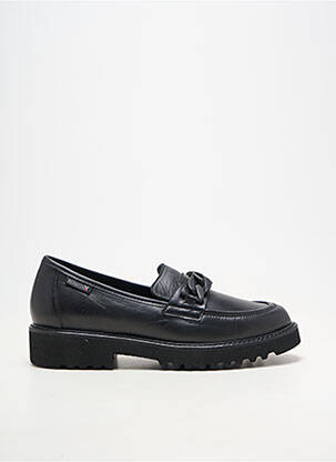Derby-uri material neted toc plat până la 3 cm negru MEPHISTO femeie