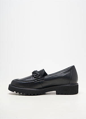 Derby-uri material neted toc plat până la 3 cm negru MEPHISTO femeie