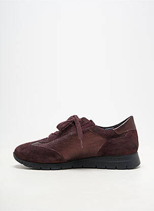 Adidași închidere cu fermoar și șireturi toc plat până la 3 cm violet MOBILS femeie