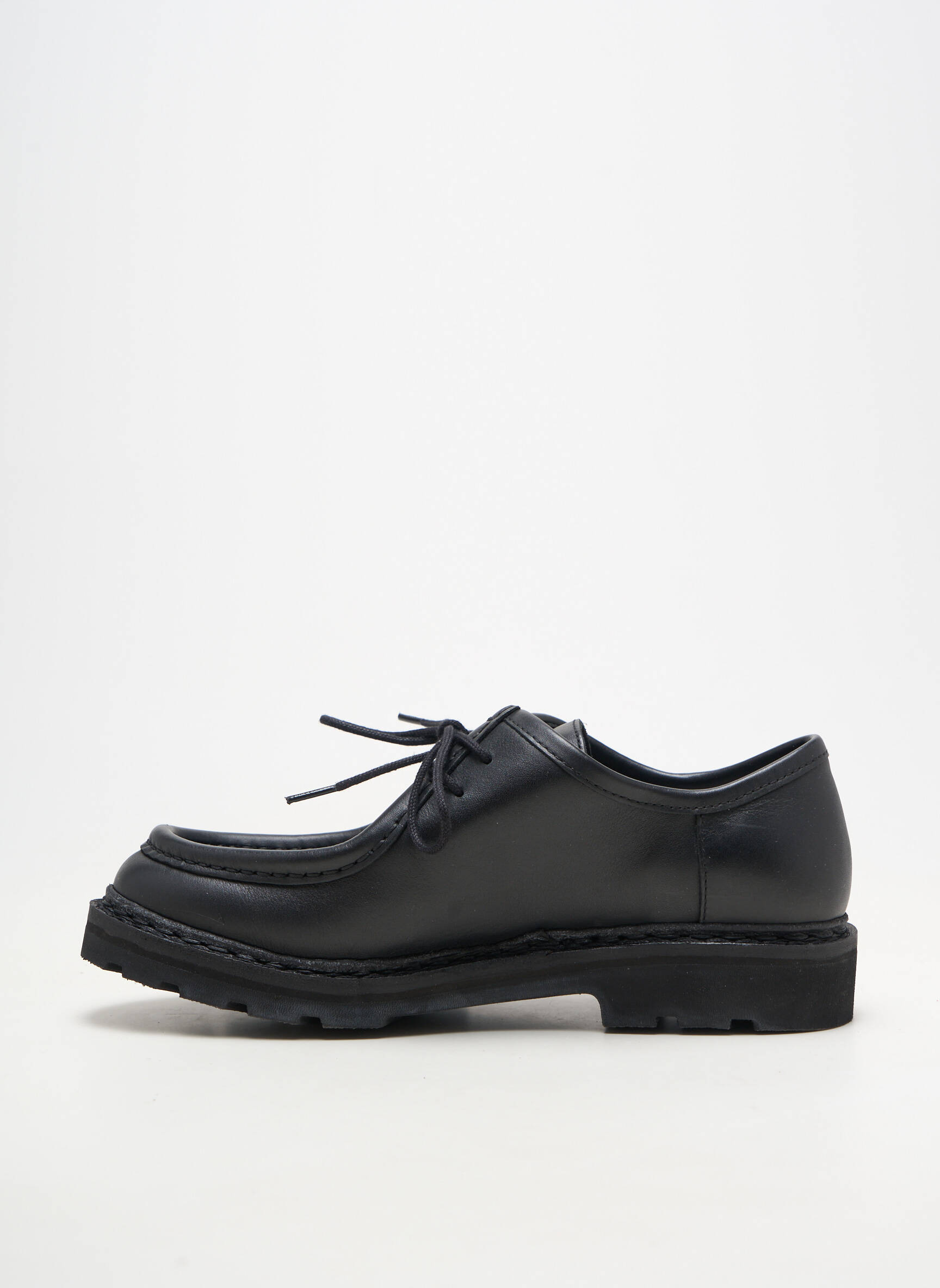 Derby-uri material neted toc plat până la 3 cm negru MEPHISTO femeie