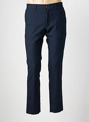 Pantalon slim talie cu cleme mărime normală albastru LCDN bărbat