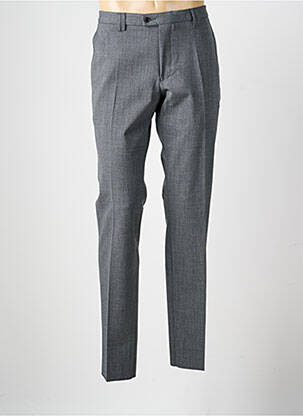Pantalon slim țesătură melanj mărime normală gri GIANNI MARCO bărbat