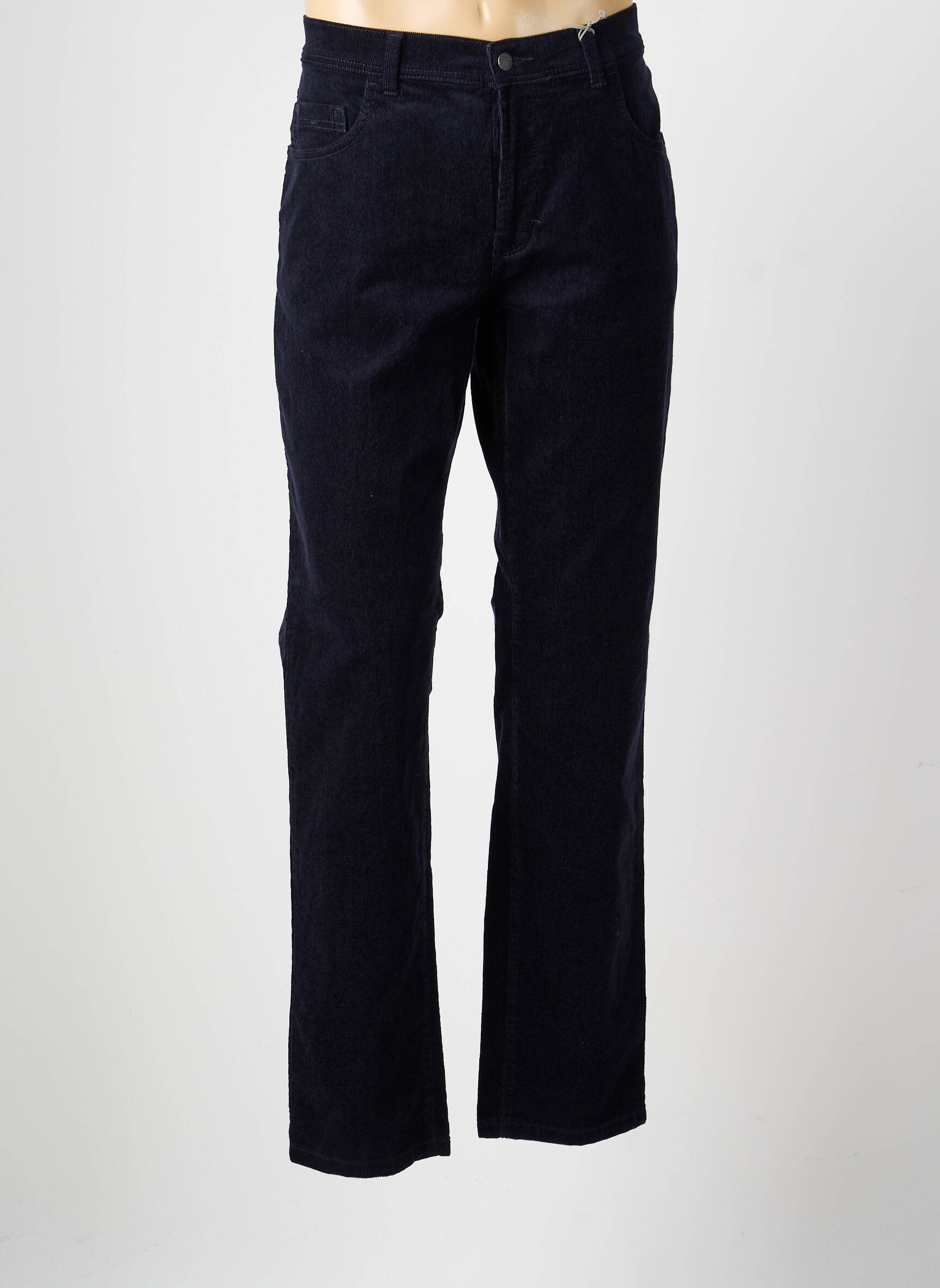 Pantalon slim țesătură catifea mărime normală negru PIONEER bărbat