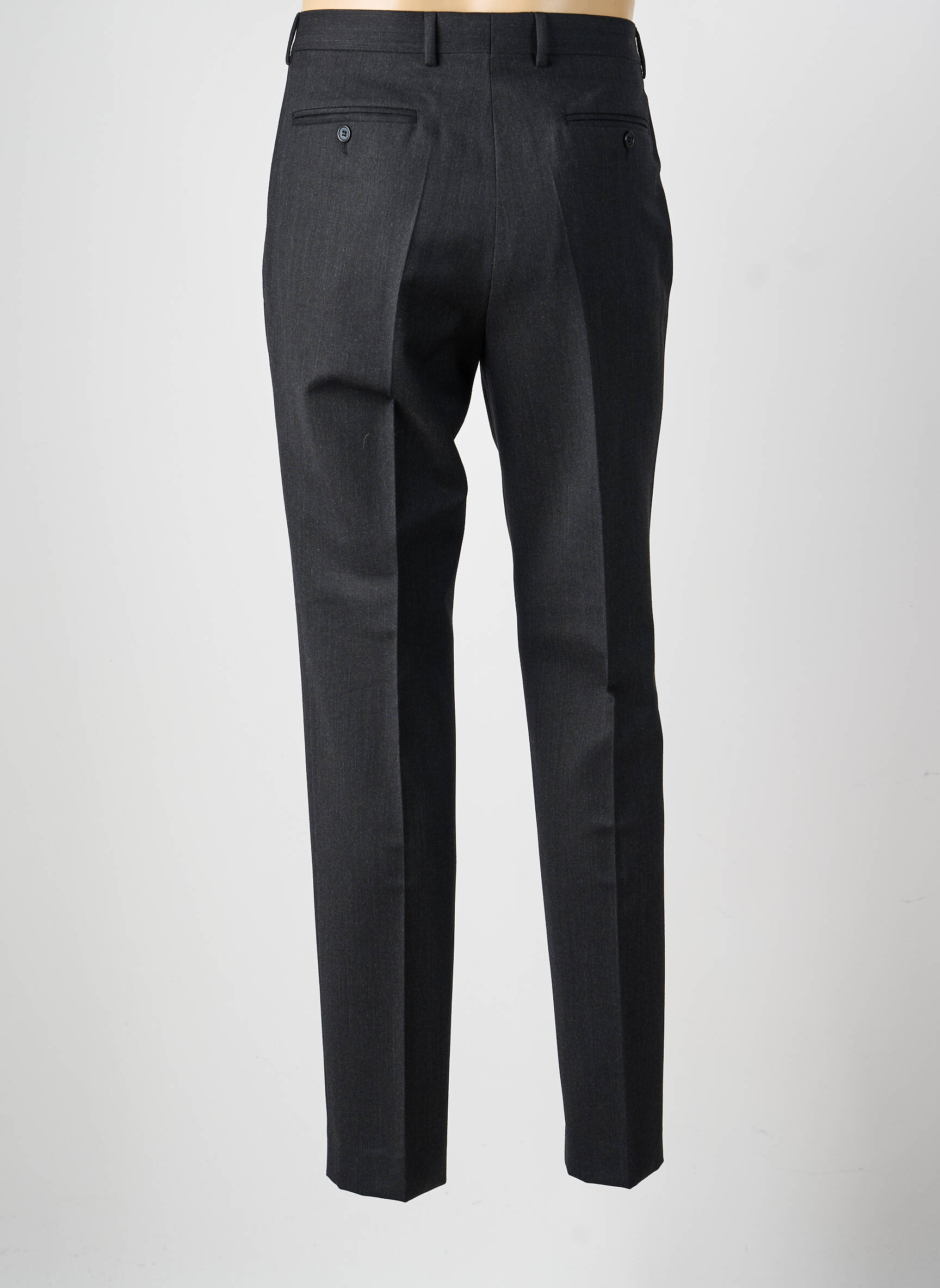Pantalon slim țesătură melanj mărime normală gri LUCAN bărbat