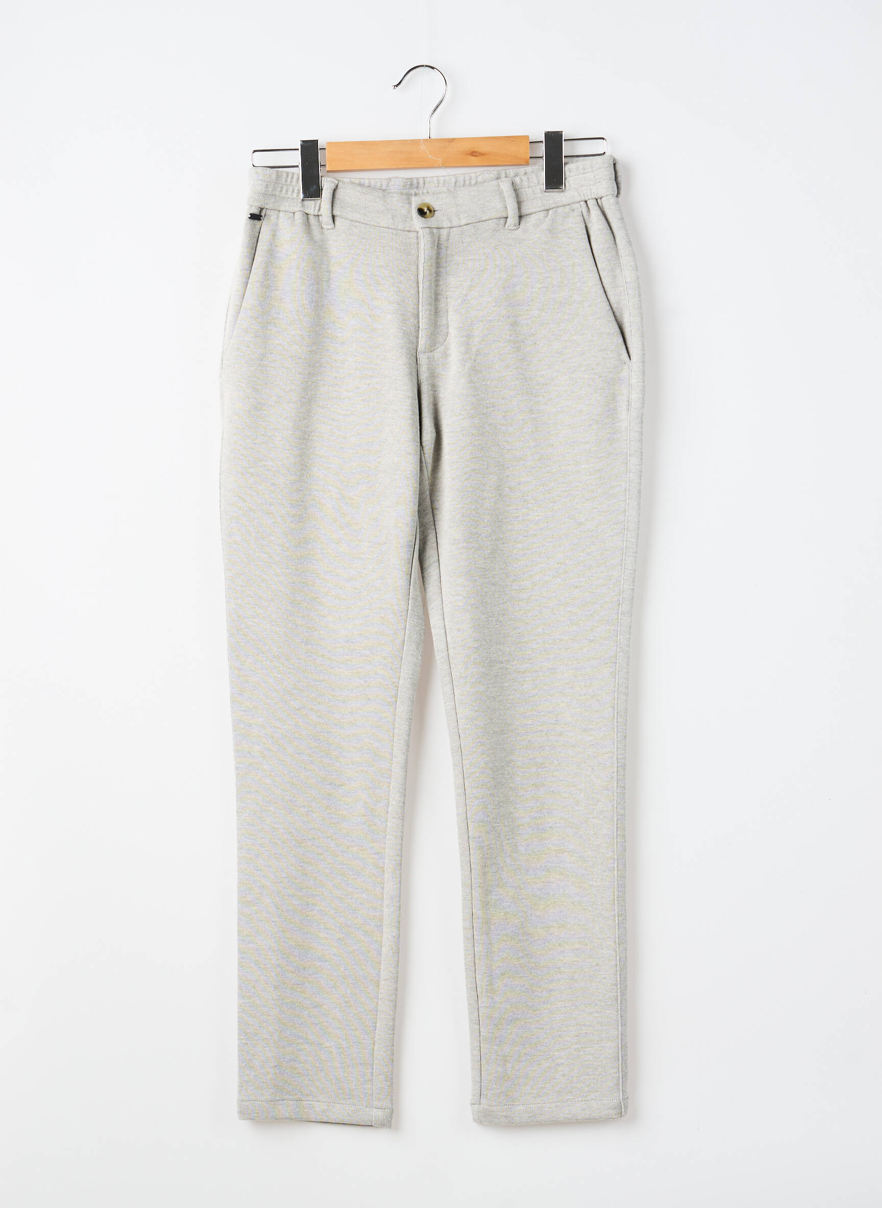 Pantalon slim elasticitate mărime normală gri LCDN femeie