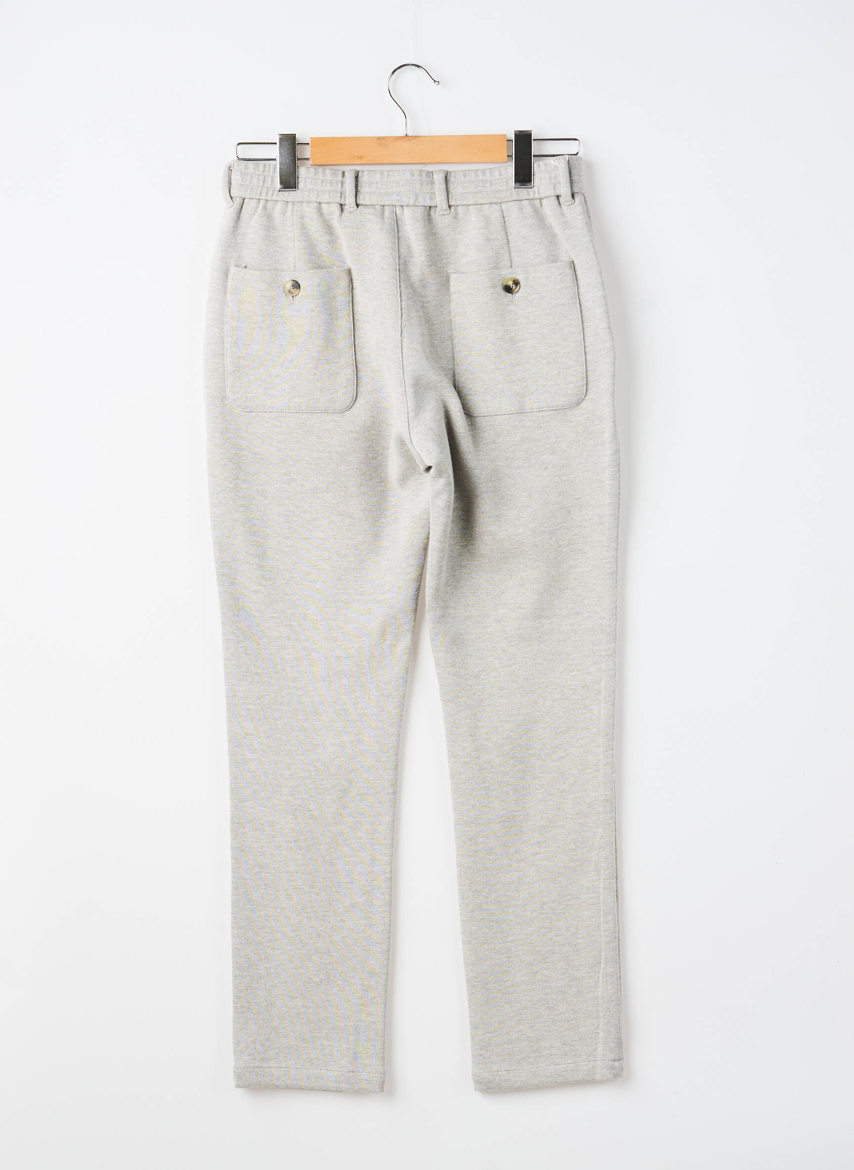 Pantalon slim elasticitate mărime normală gri LCDN femeie