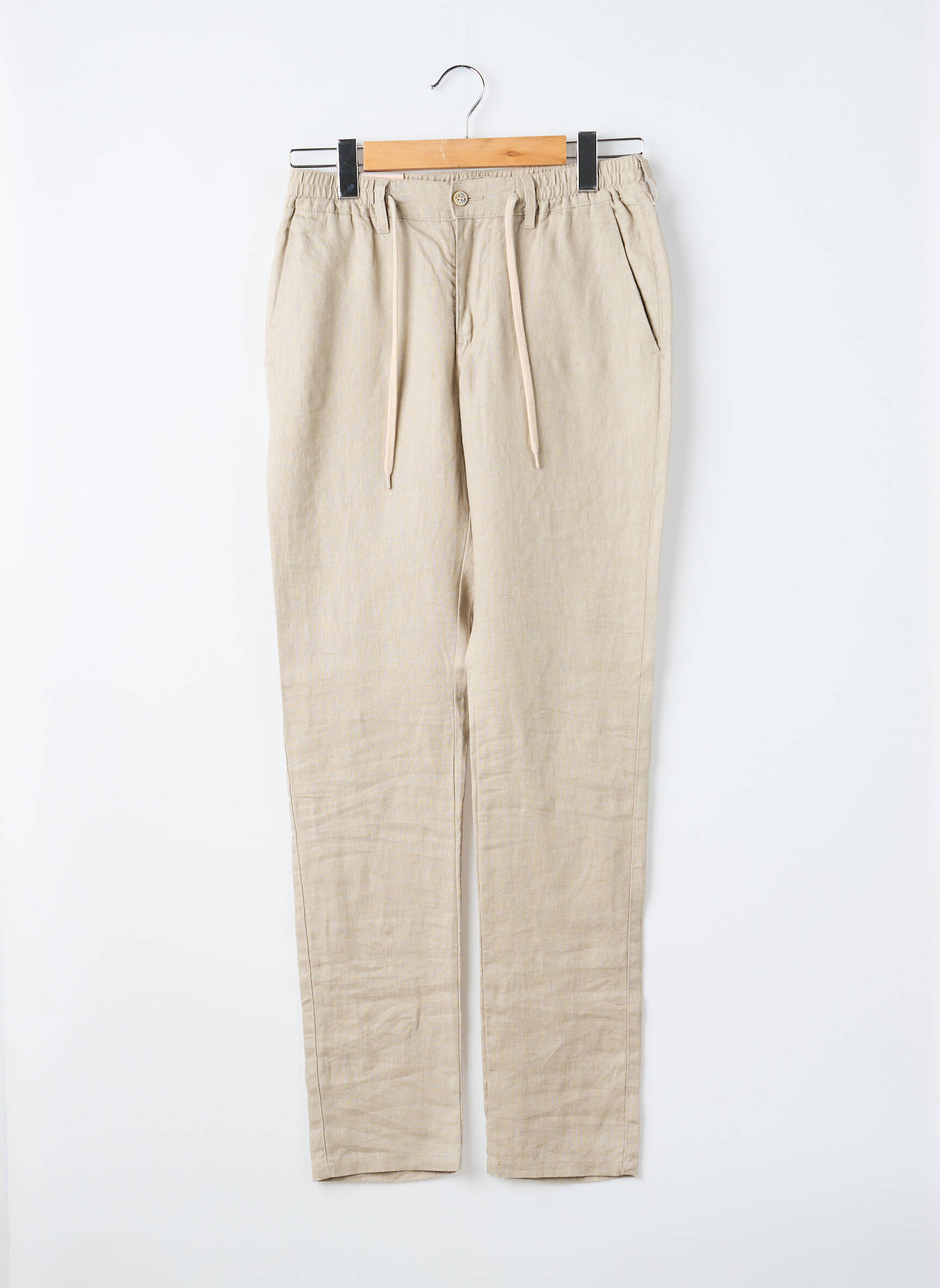 Pantalon chino buzunare mărime normală bej LCDN bărbat