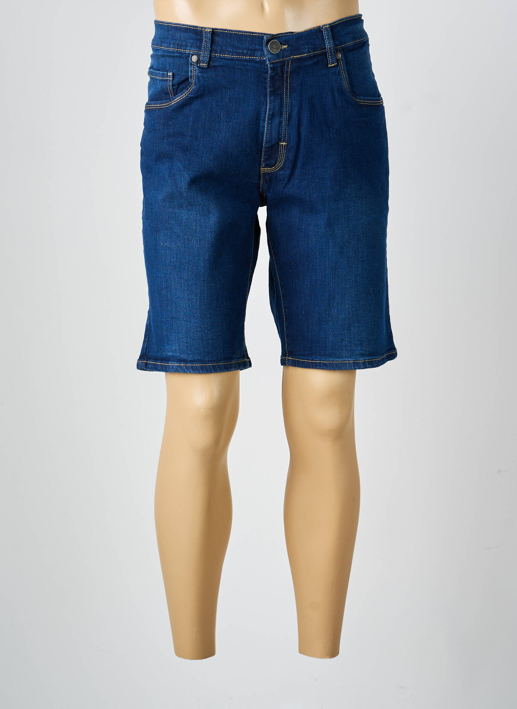Bermudă țesătură denim mărime normală albastru LCDN bărbat