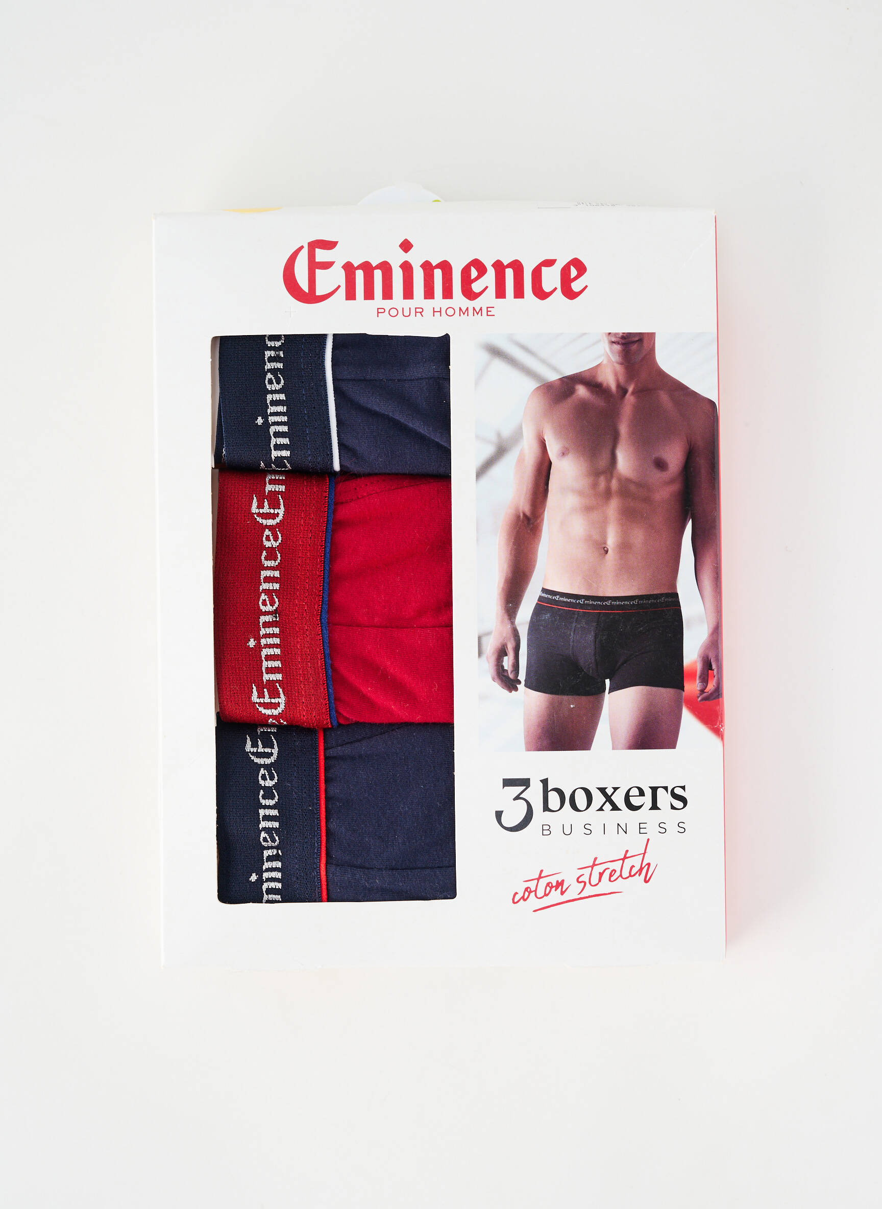 Boxer elasticitate roșu EMINENCE bărbat