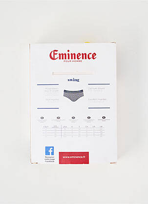 Chilot imprimeu fantezie gri EMINENCE bărbat
