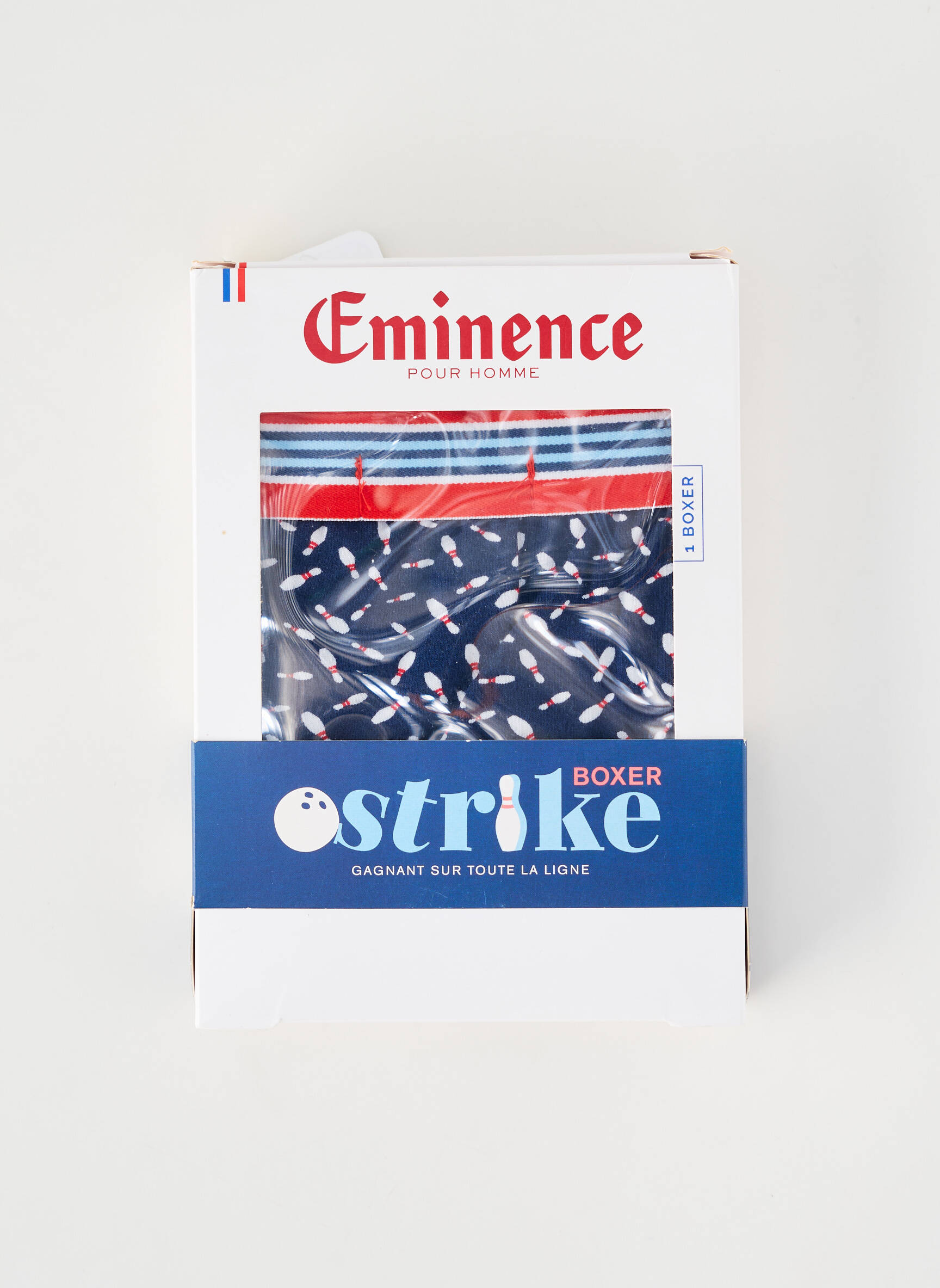 Boxer imprimeu fantezie albastru EMINENCE bărbat