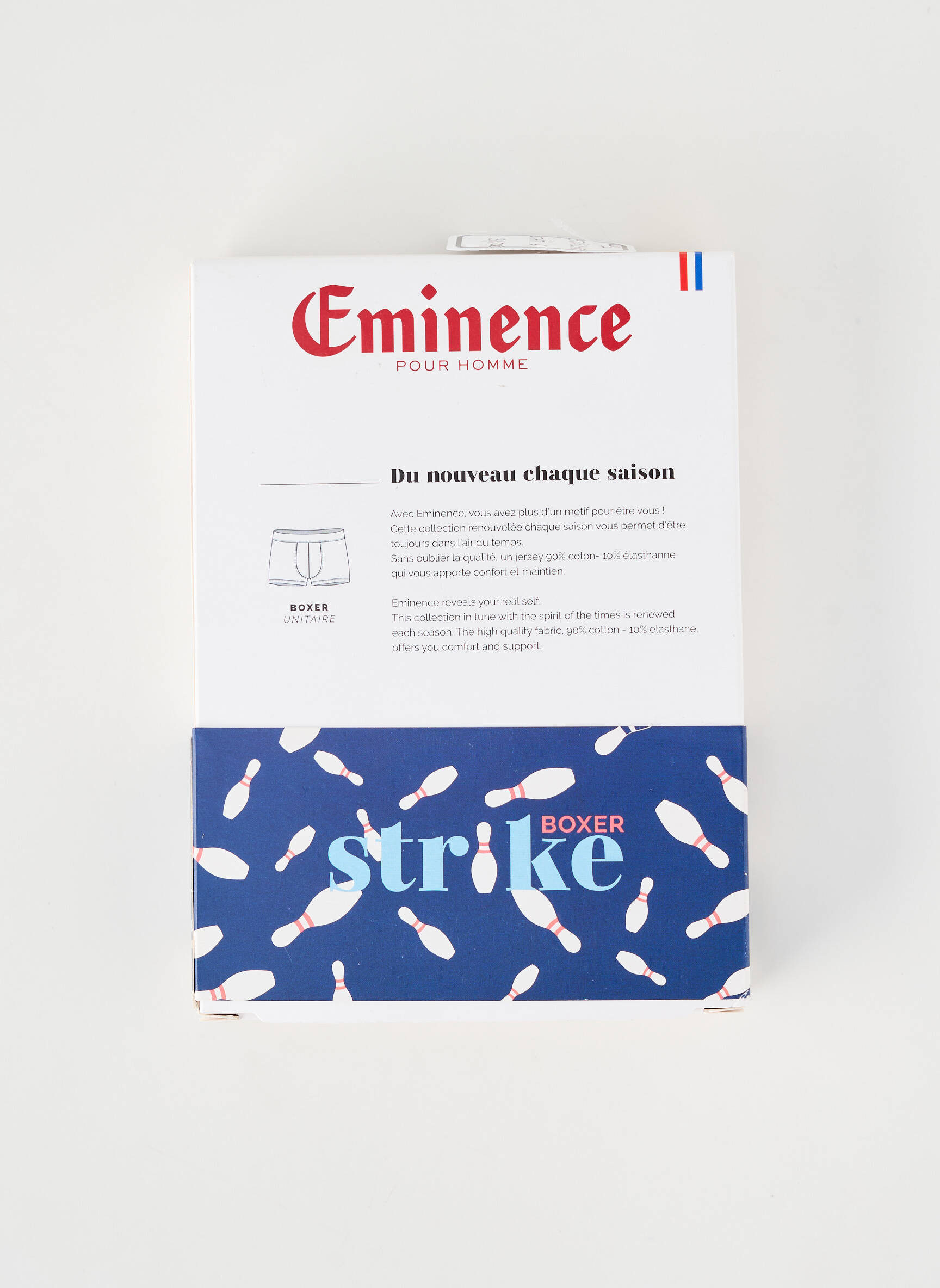Boxer imprimeu fantezie albastru EMINENCE bărbat