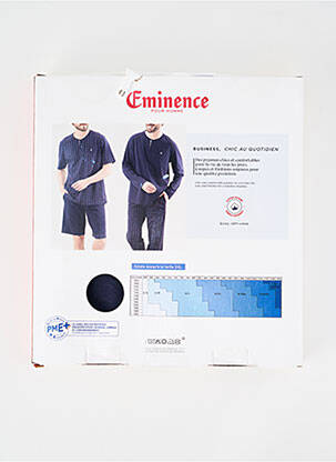 Pijama pantaloni scurți albastru EMINENCE bărbat
