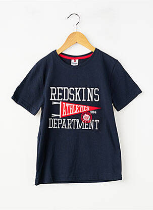 Tricou elasticitate mâneci scurte albastru REDSKINS băiat