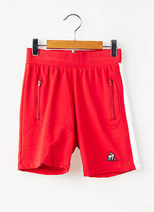 Șort elasticitate talie elastică roșu LE COQ SPORTIF băiat