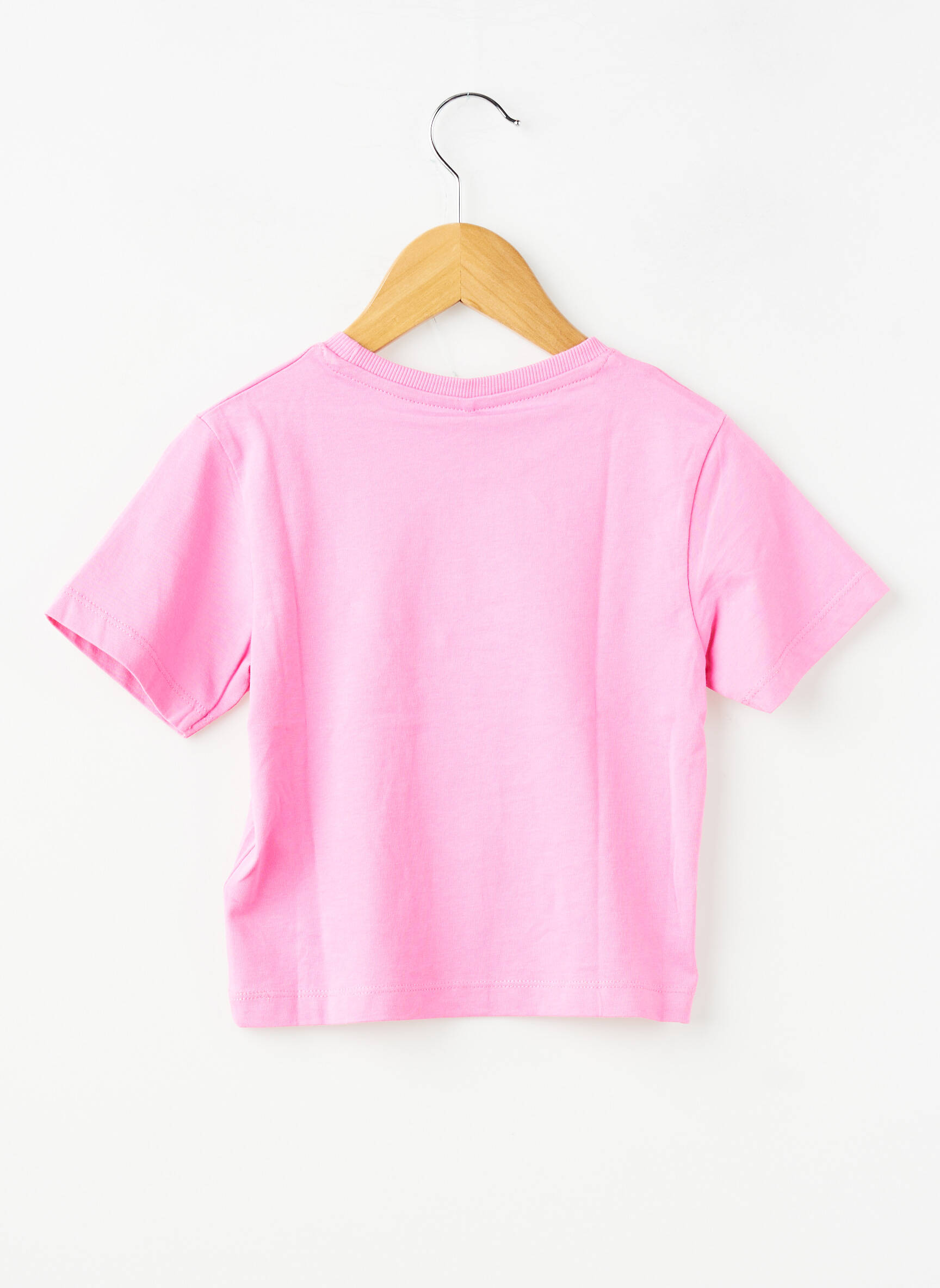 Tricou elasticitate mâneci scurte roz NAME IT fată