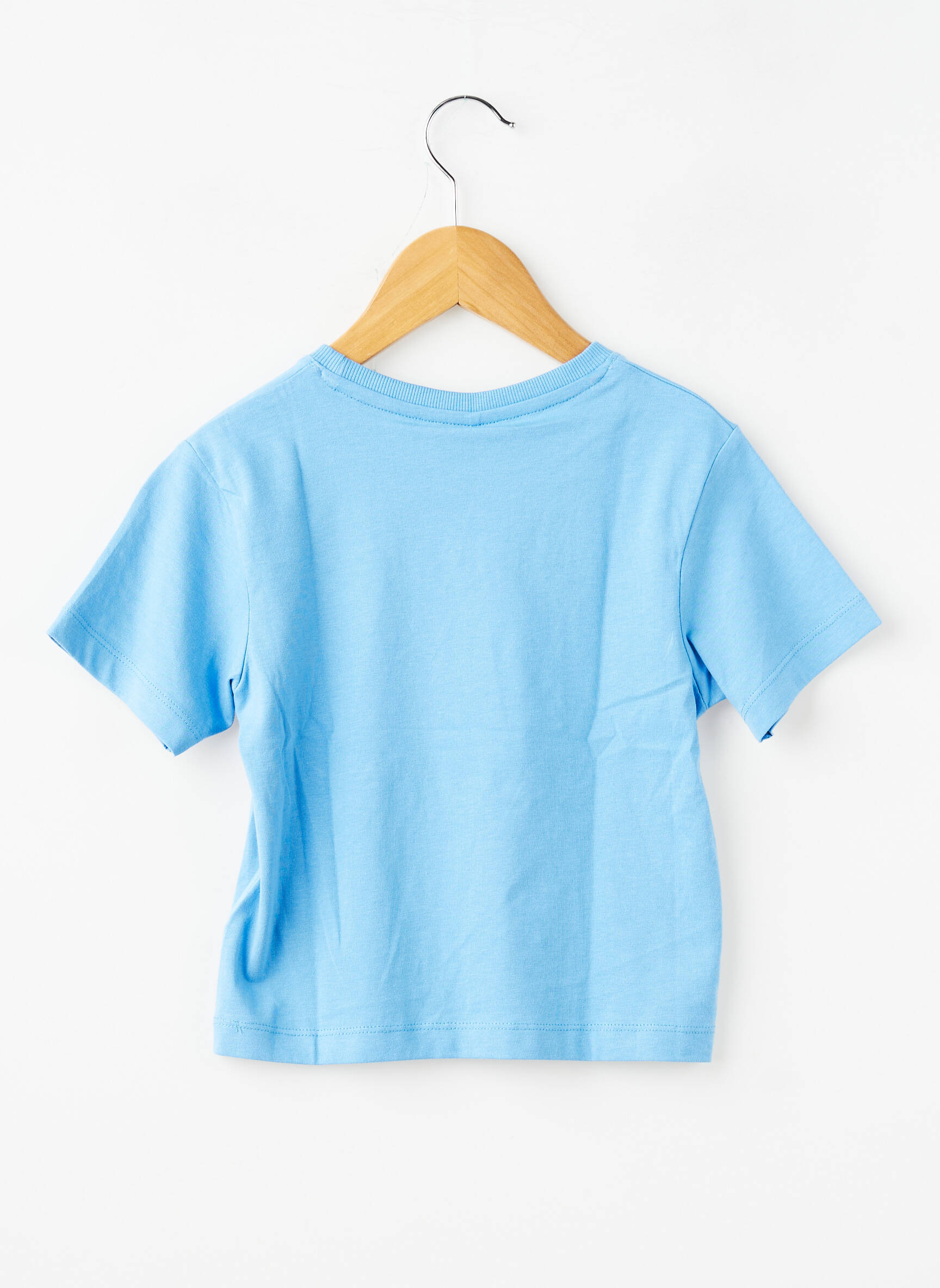 Tricou elasticitate mâneci scurte albastru NAME IT fată