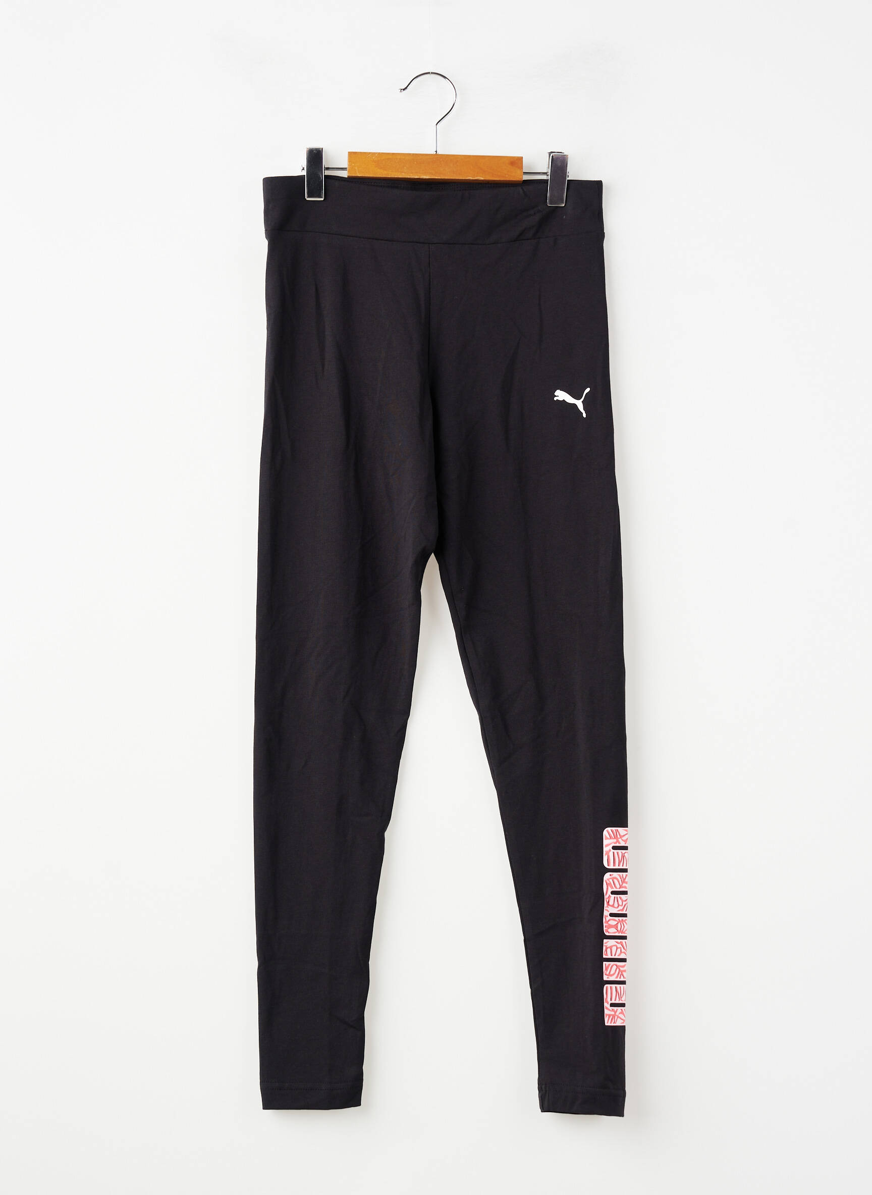 Colant serigrafie talie elastică negru PUMA fată